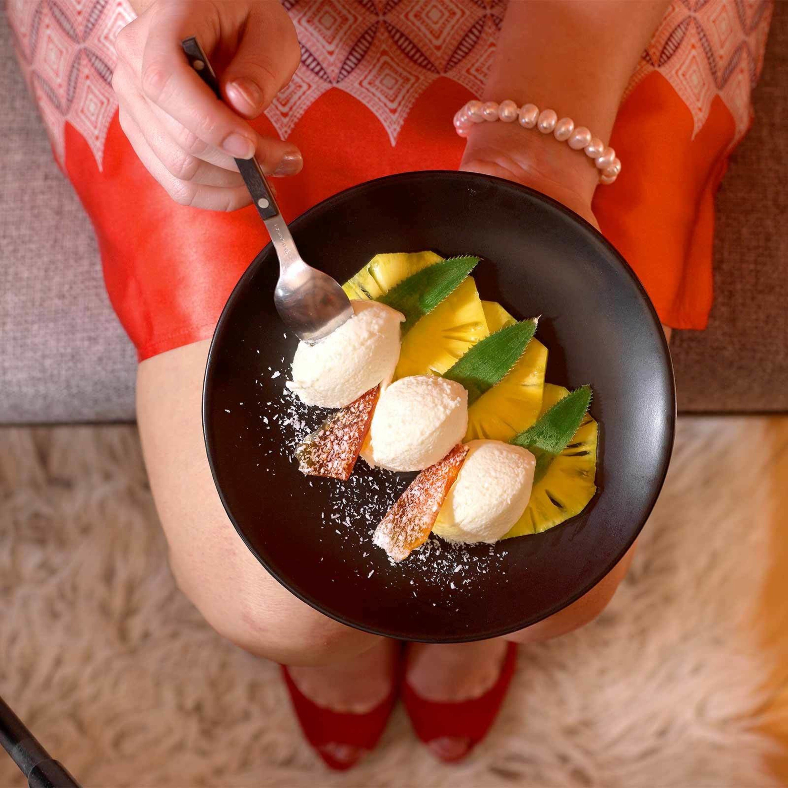 Mousse piña-colada