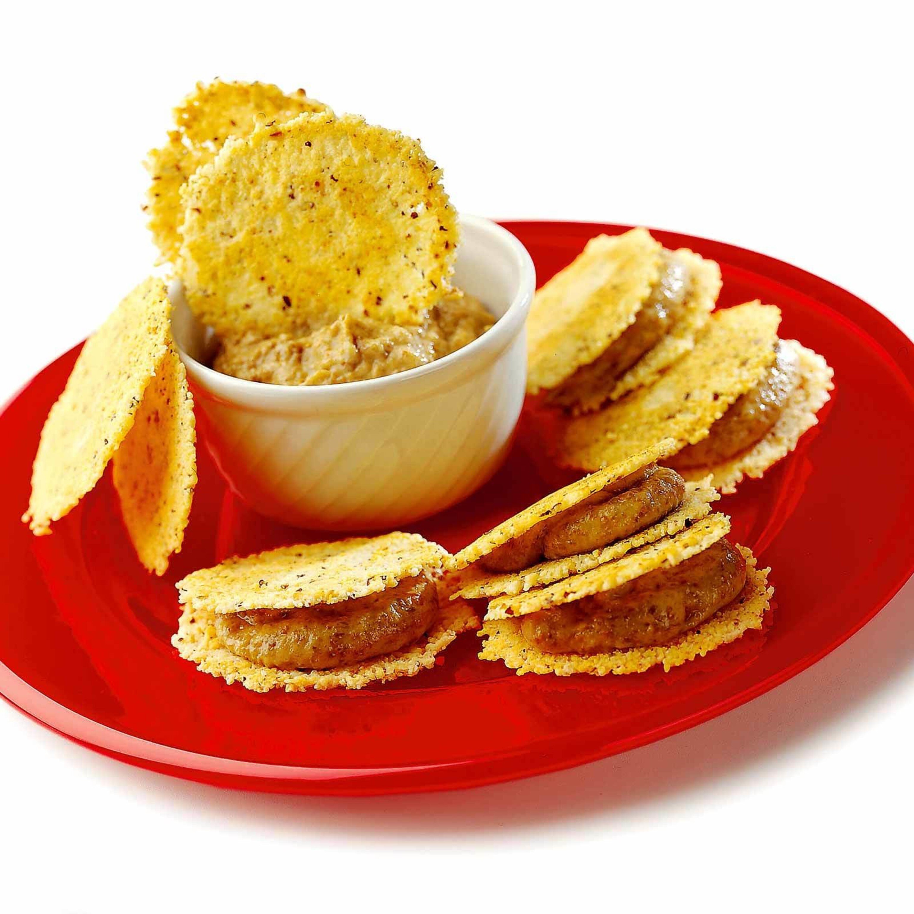 Gefüllte Sbrinz-Chips