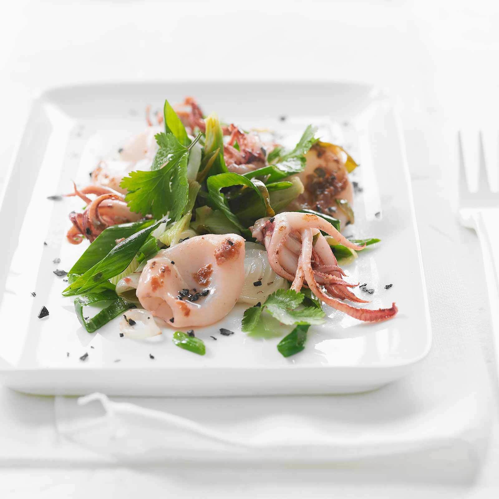 Sepia-Salat