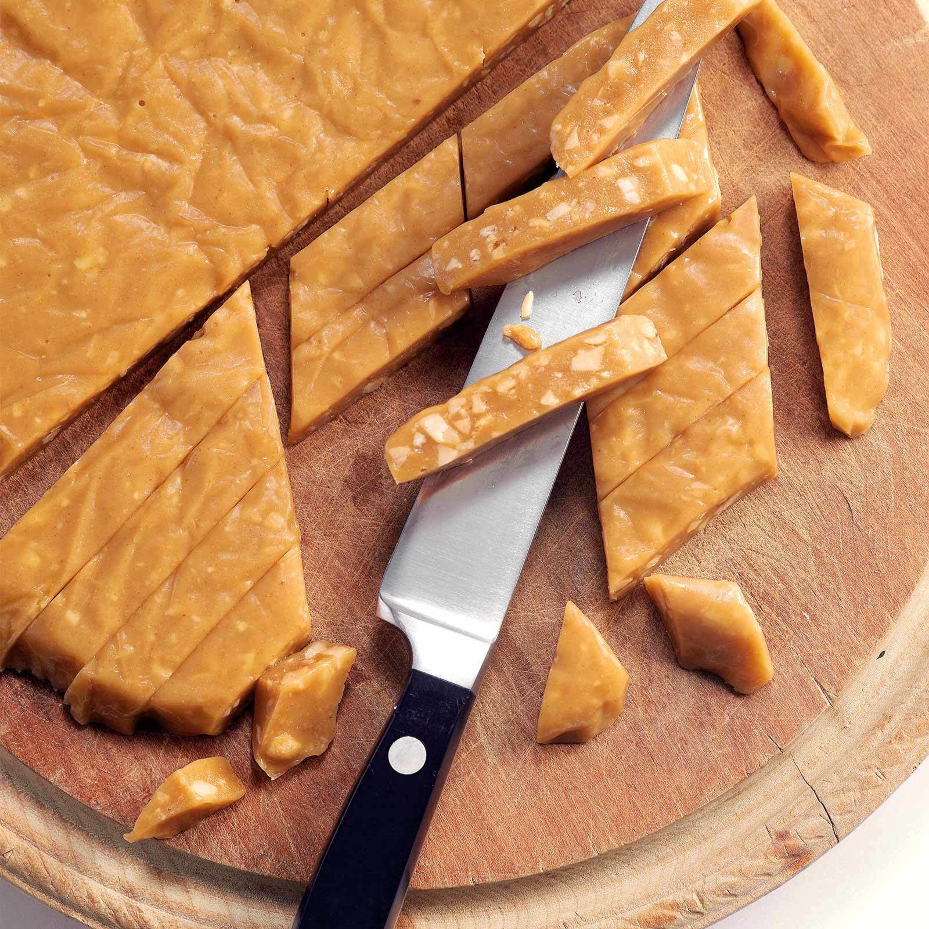 Caramel aux cacahuètes salées