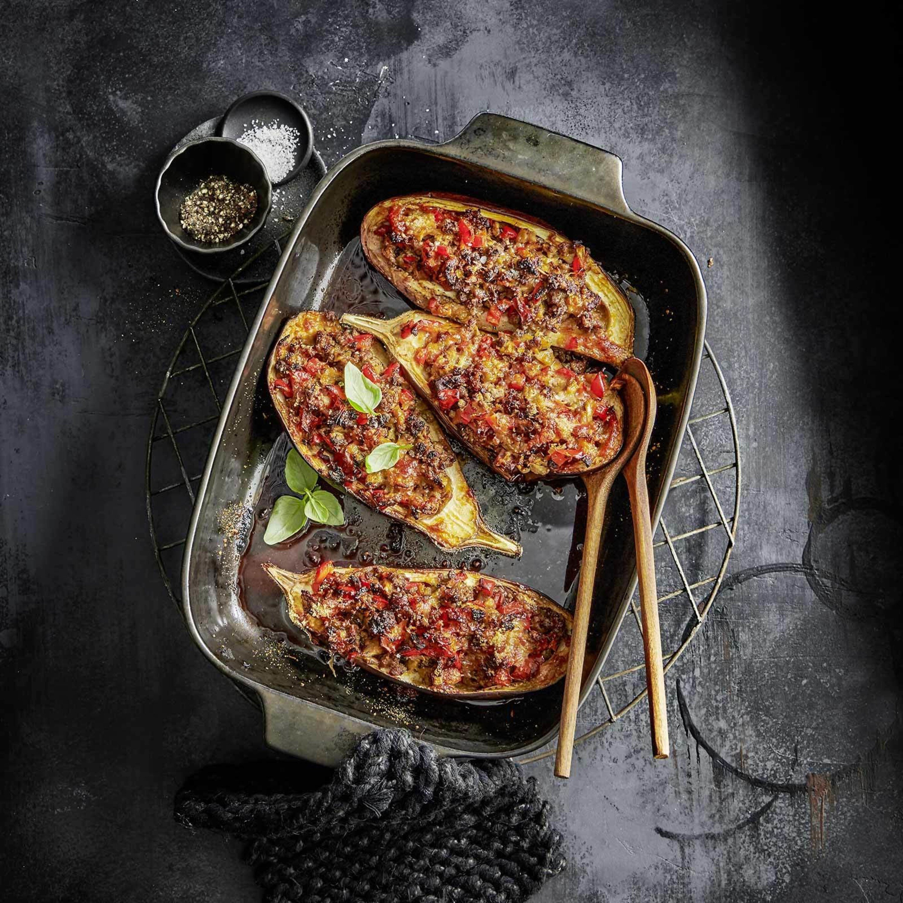 Aubergines farcies