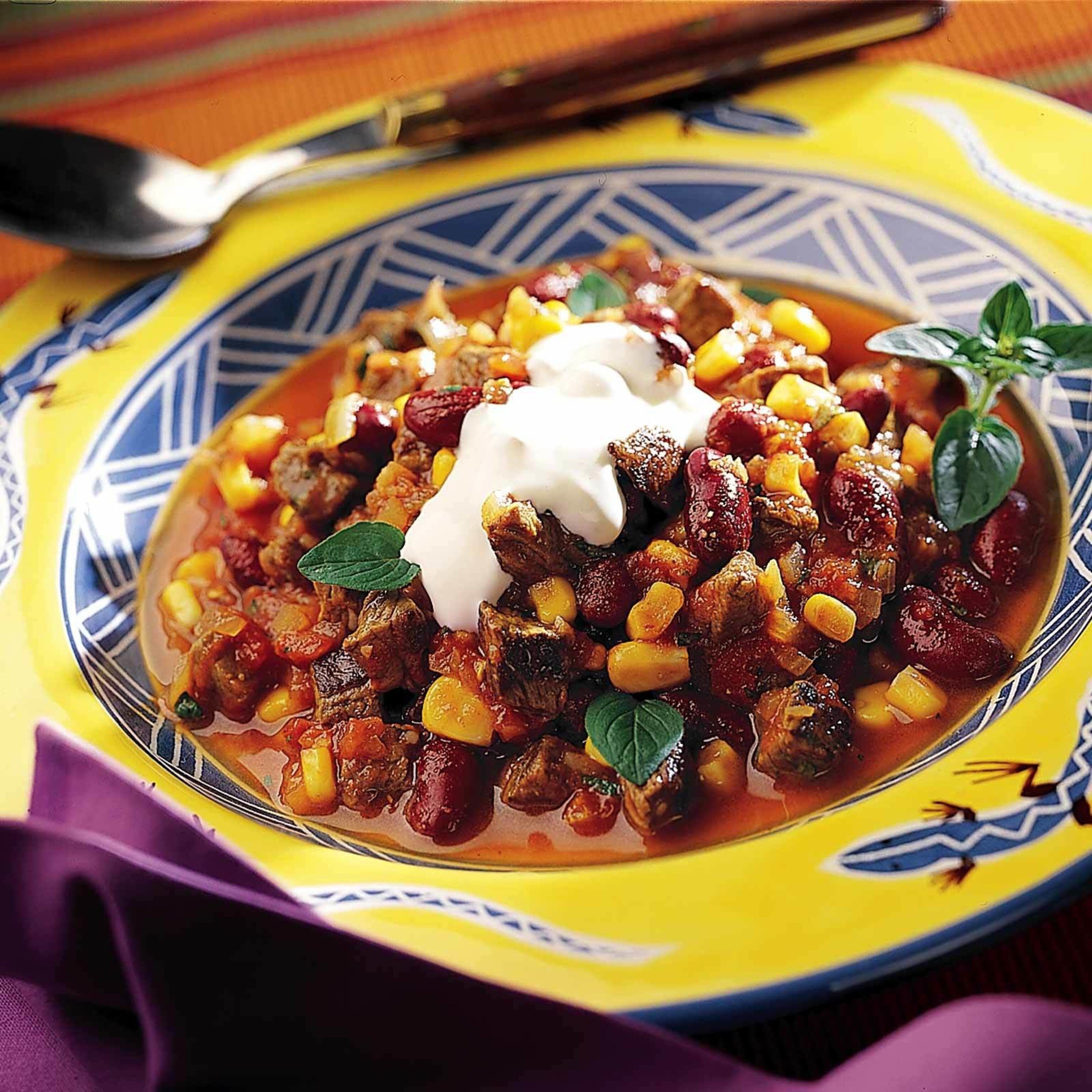 Chili con carne au maïs