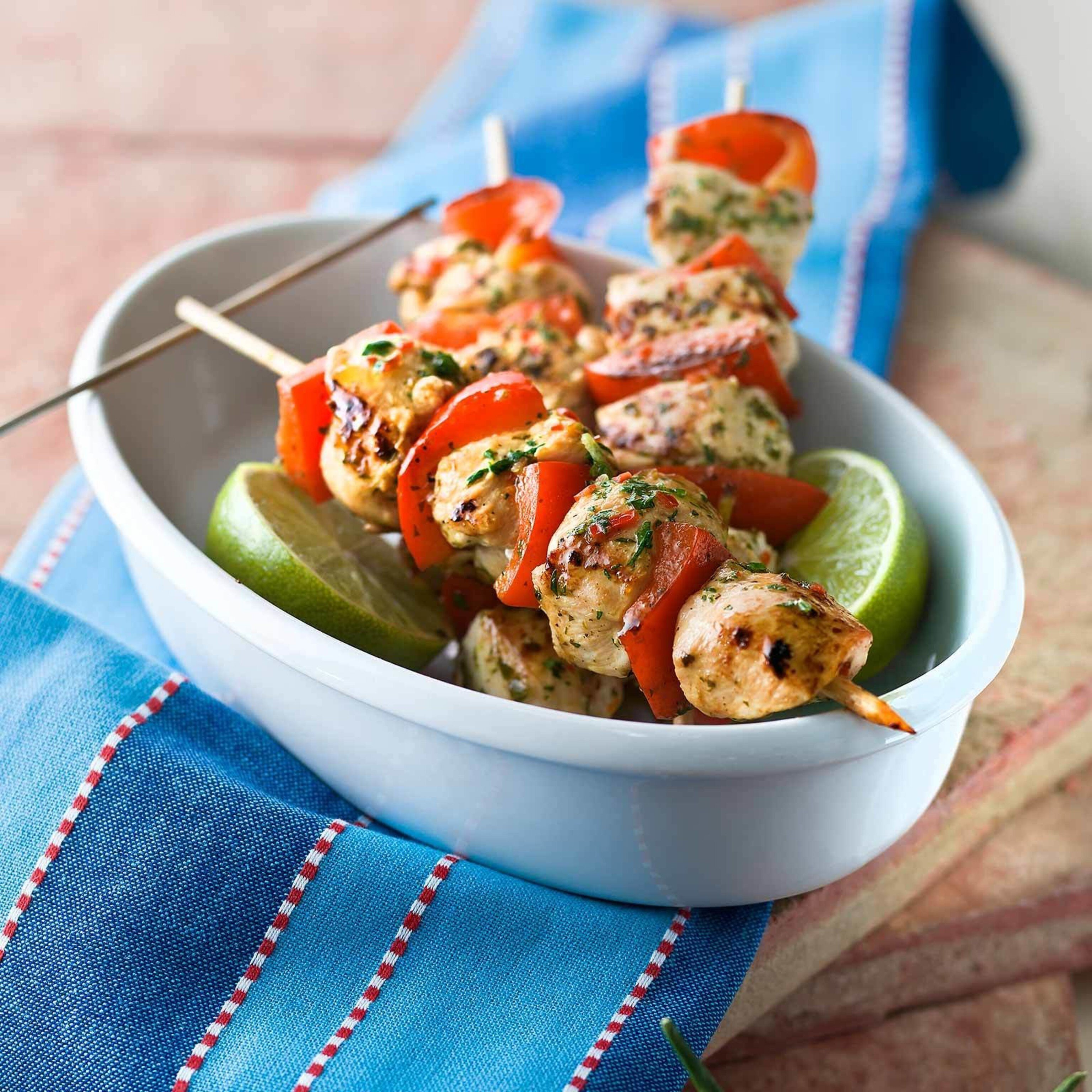 Brochettes de poulet