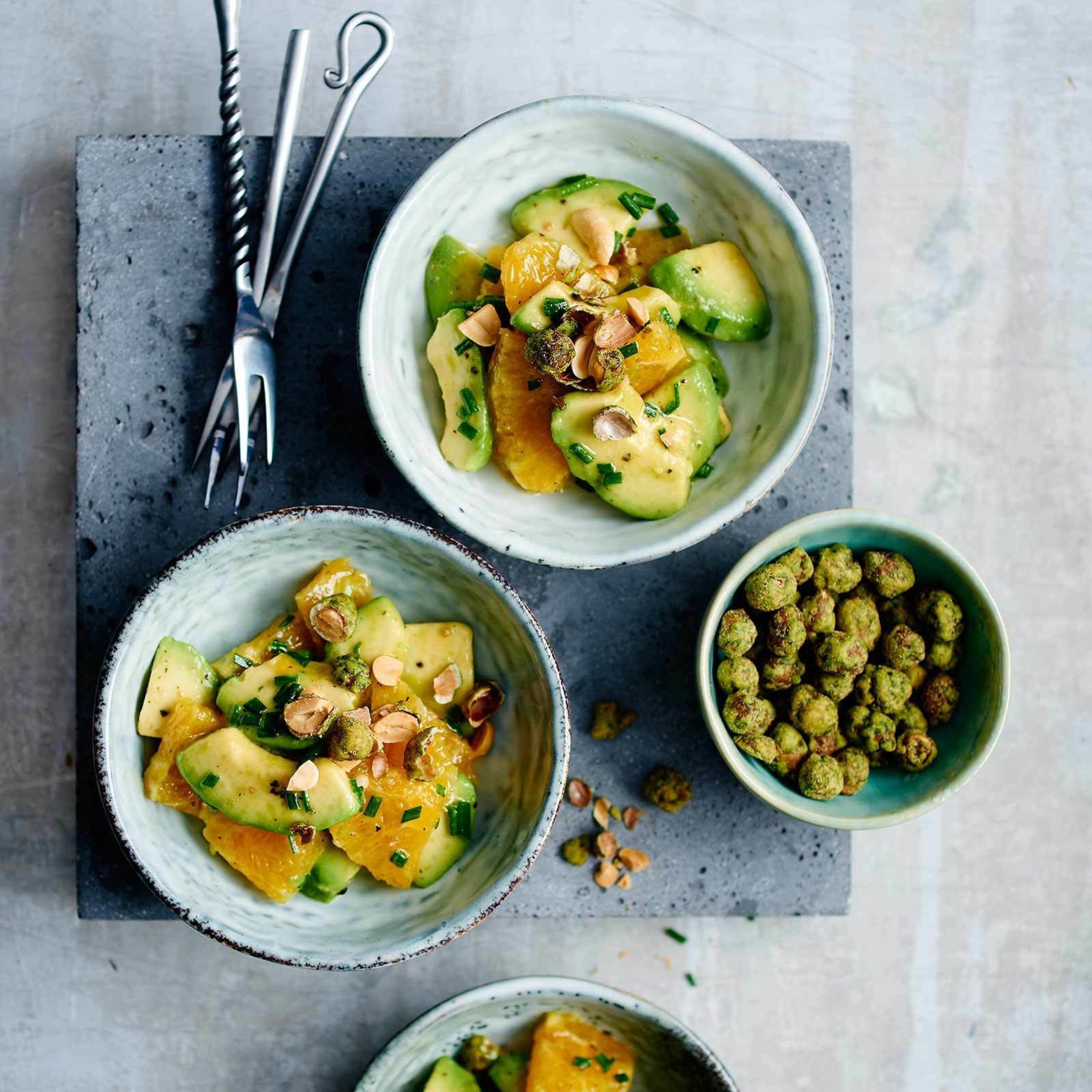 Orangen-Avocado-Salat