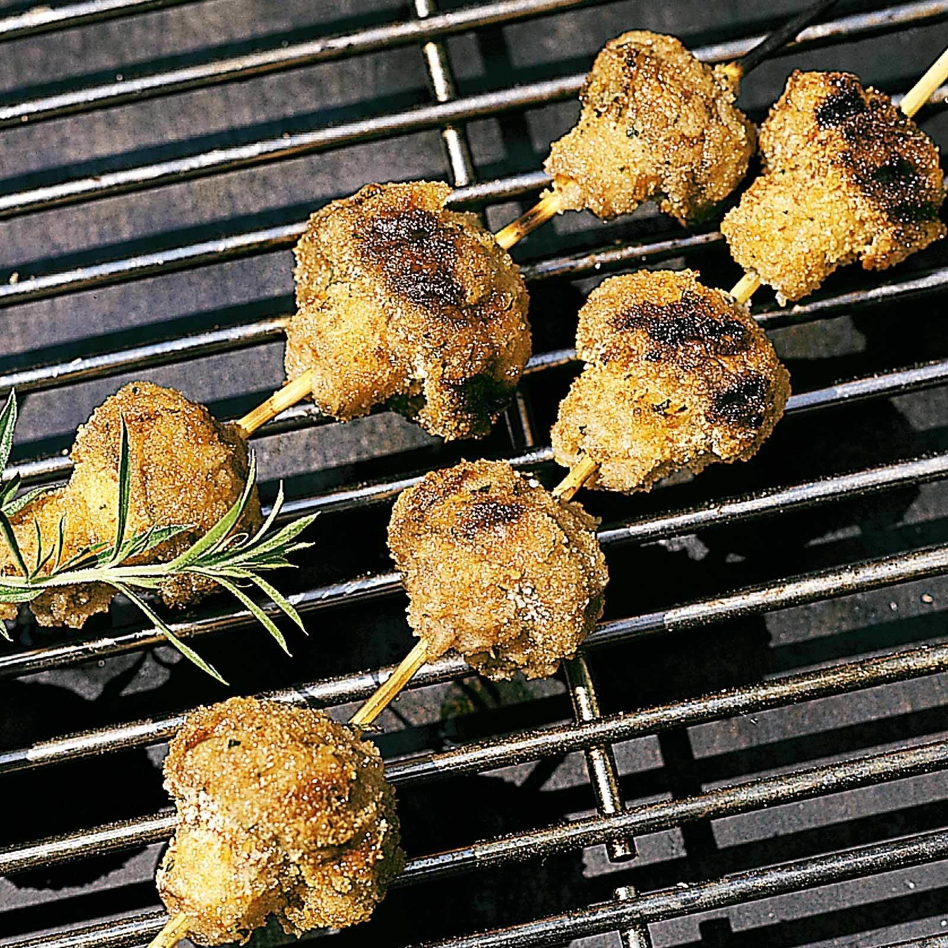 Champignons panés