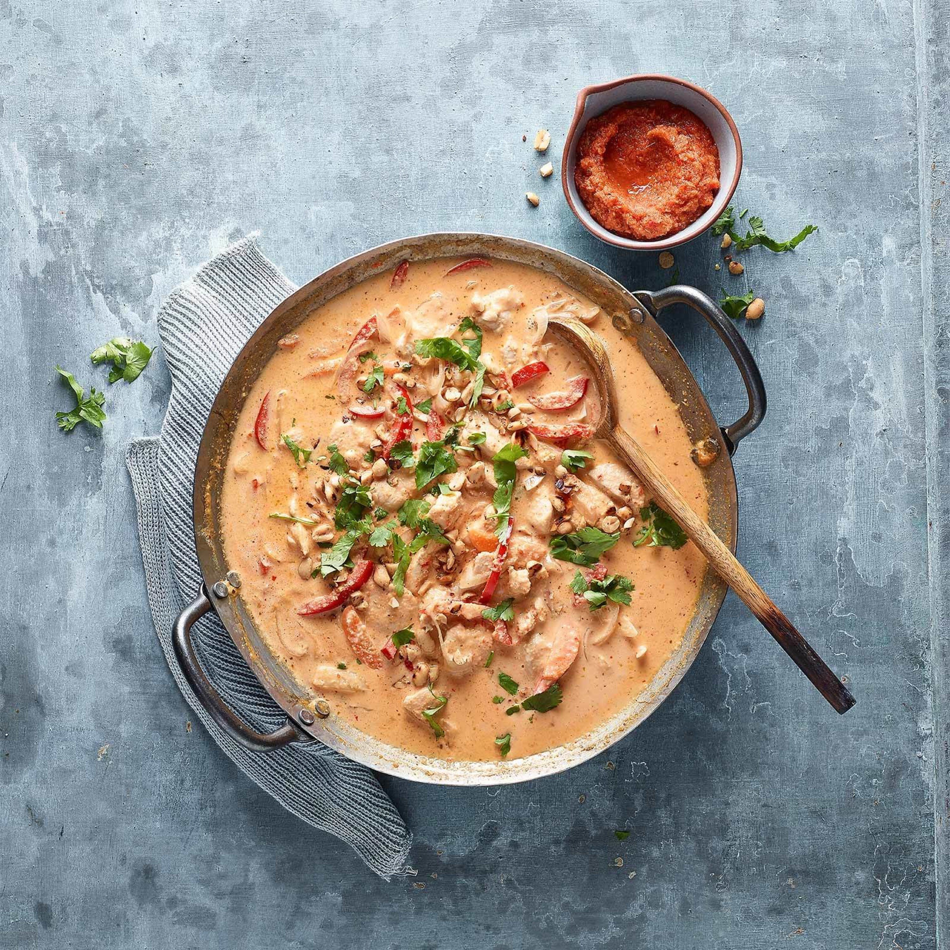 Panang Curry mit Poulet