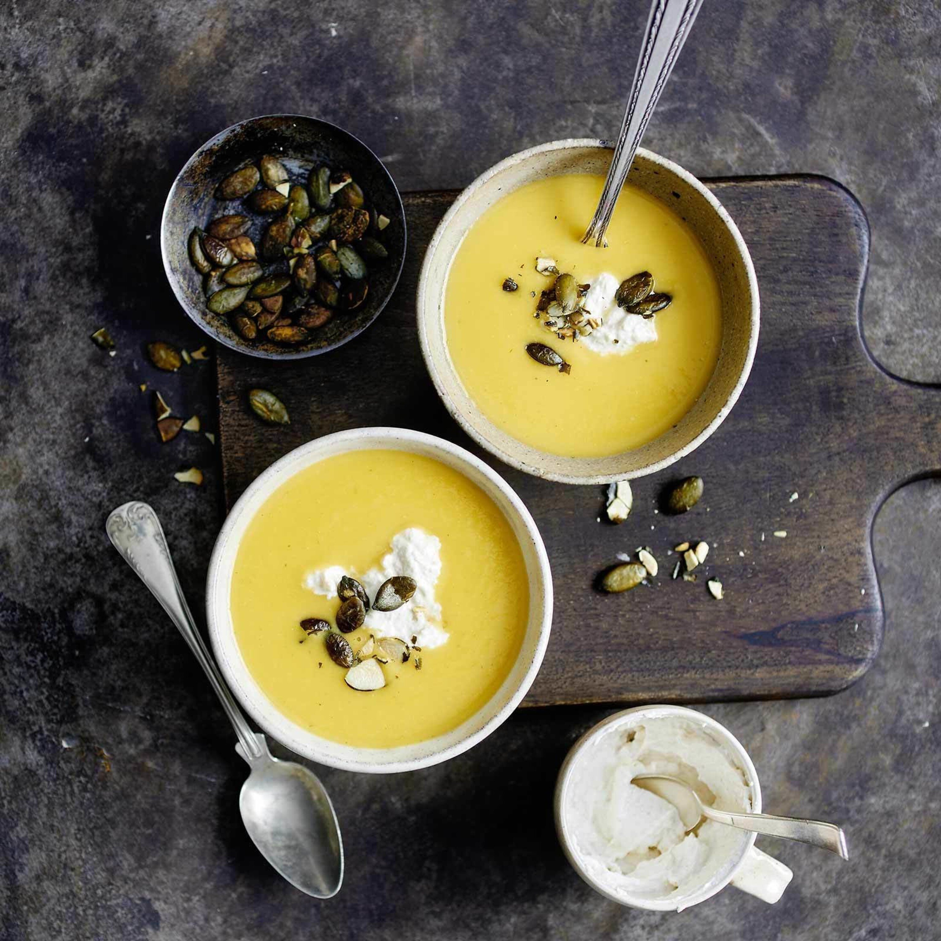 Velouté de courge butternut