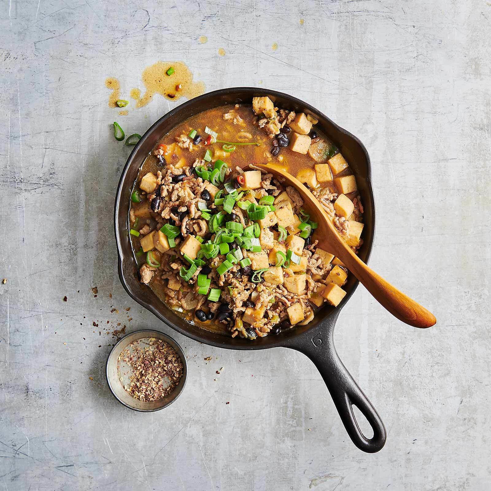 Mapo tofu (Sauce tofu-viande hachée)