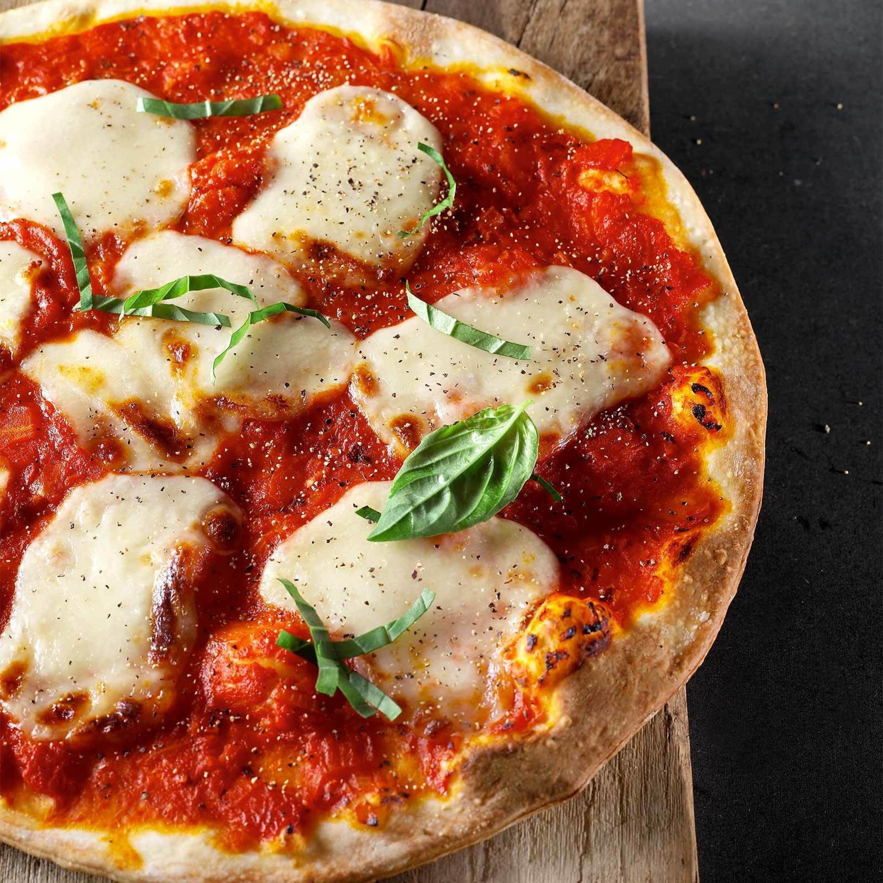 Schnelle Pizza Margherita