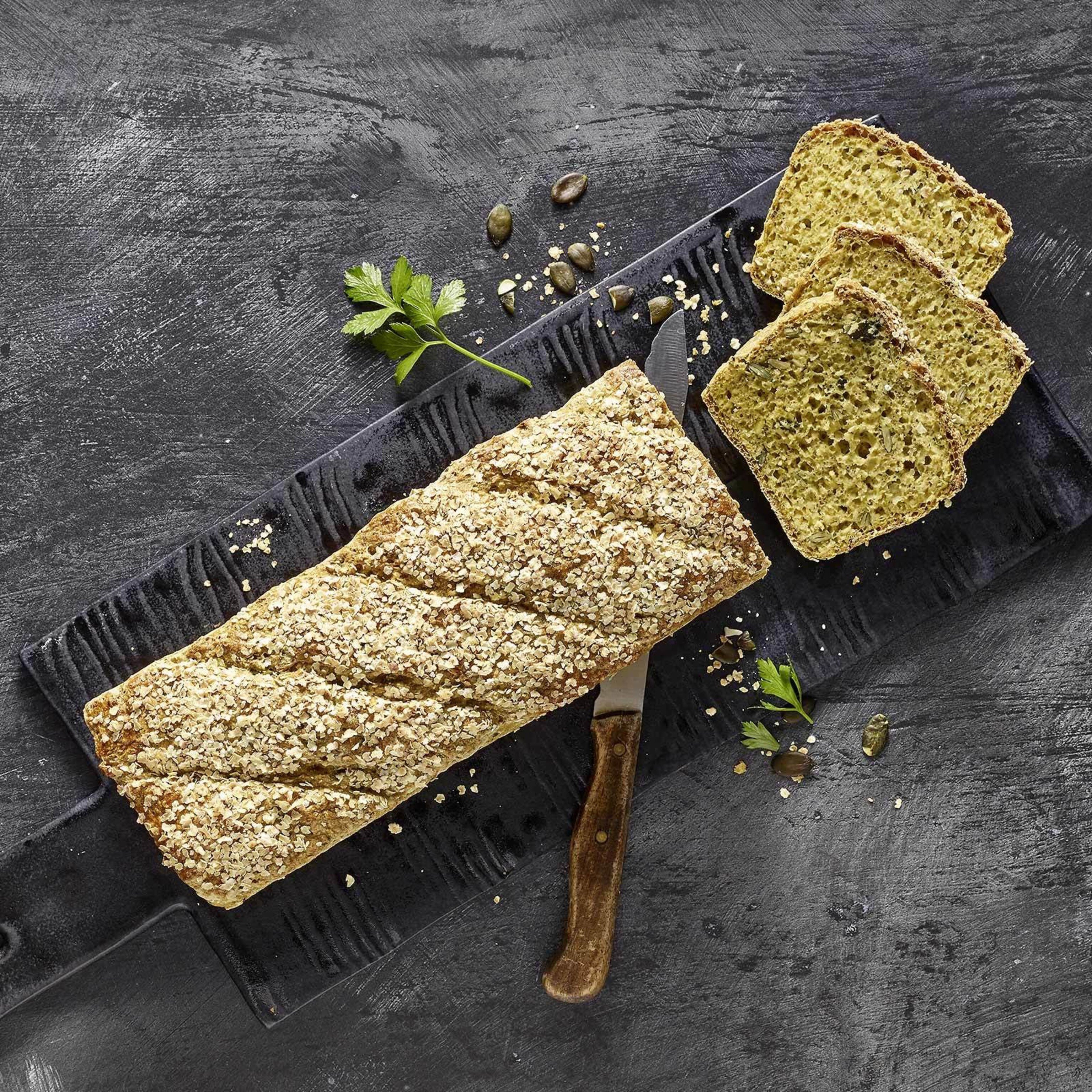 Pain au millet et fines herbes sans gluten