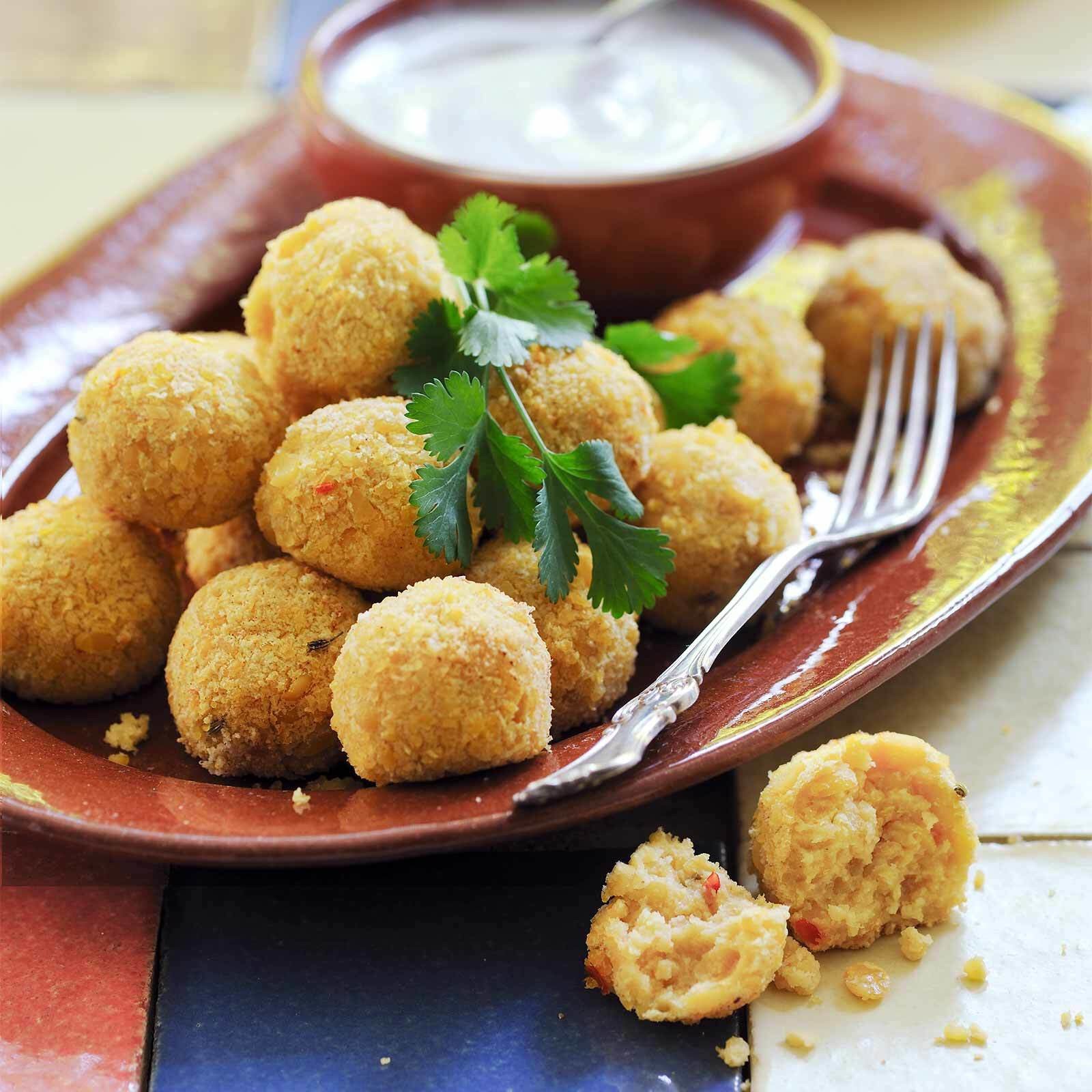 Acras de pois jaunes