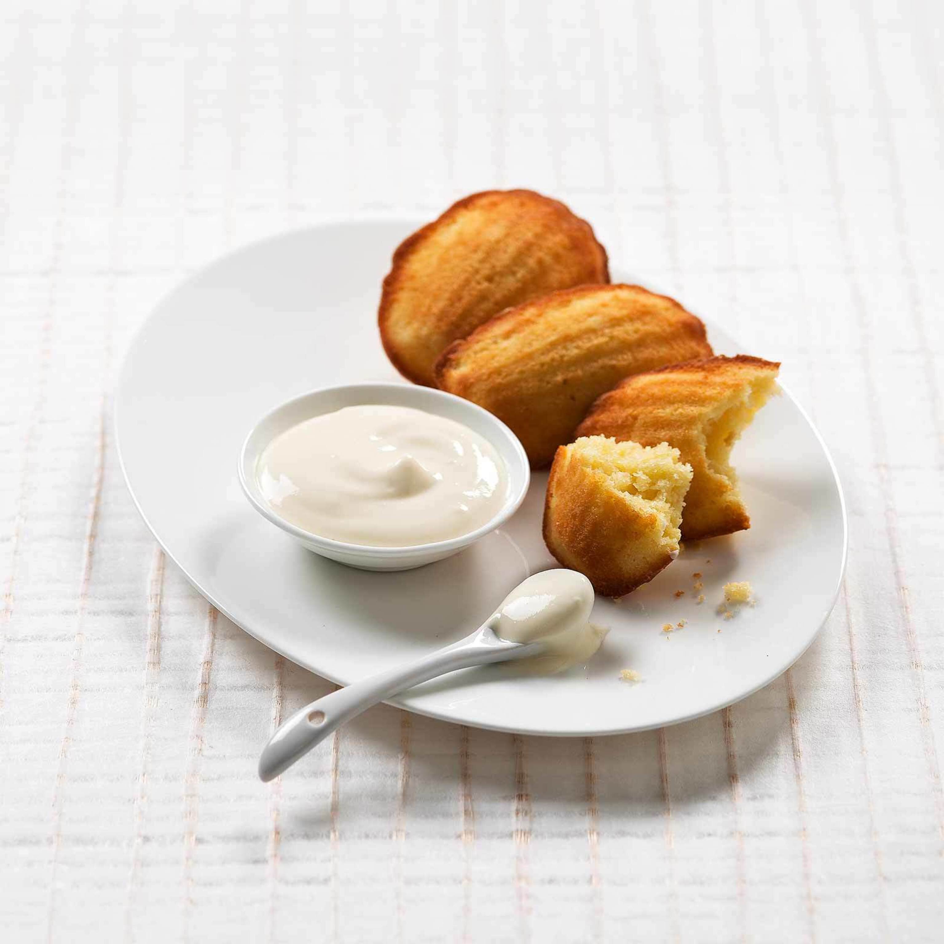 Madeleines au yuzu