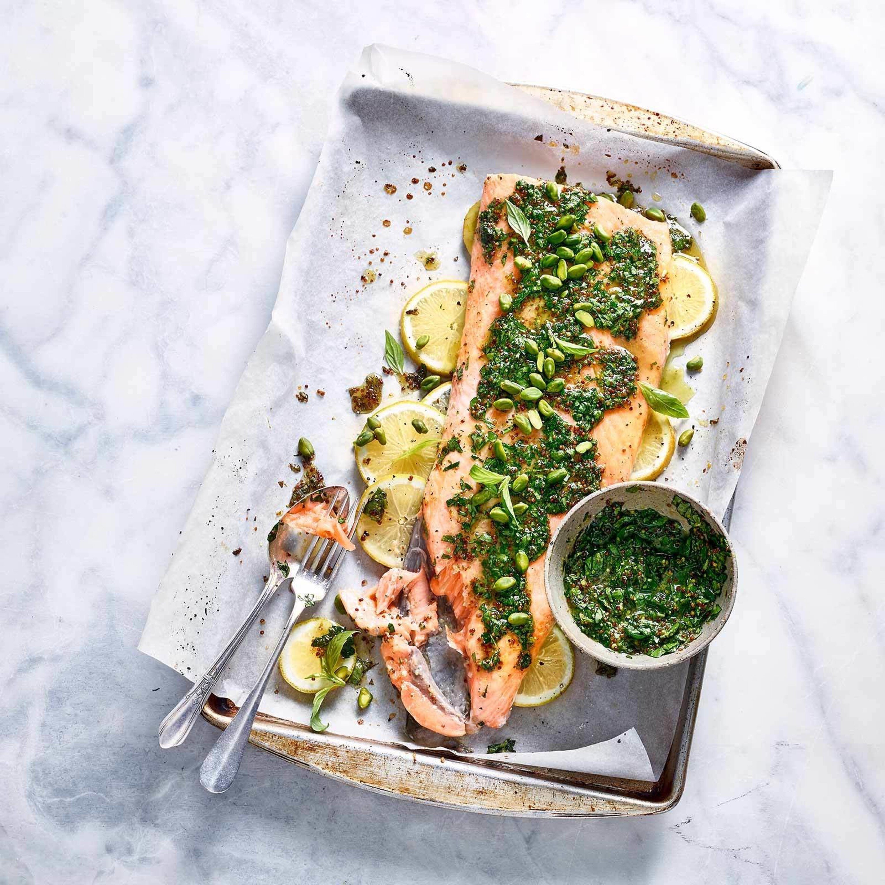 Lachs aus dem Ofen