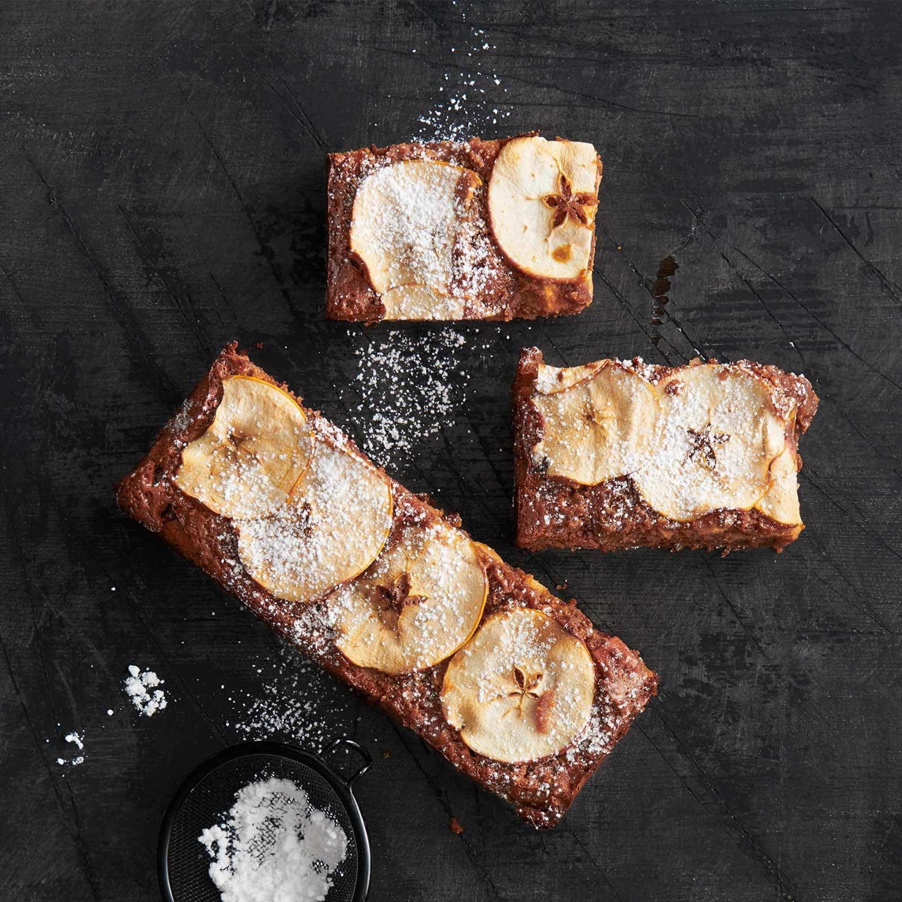 Brownies à la pomme