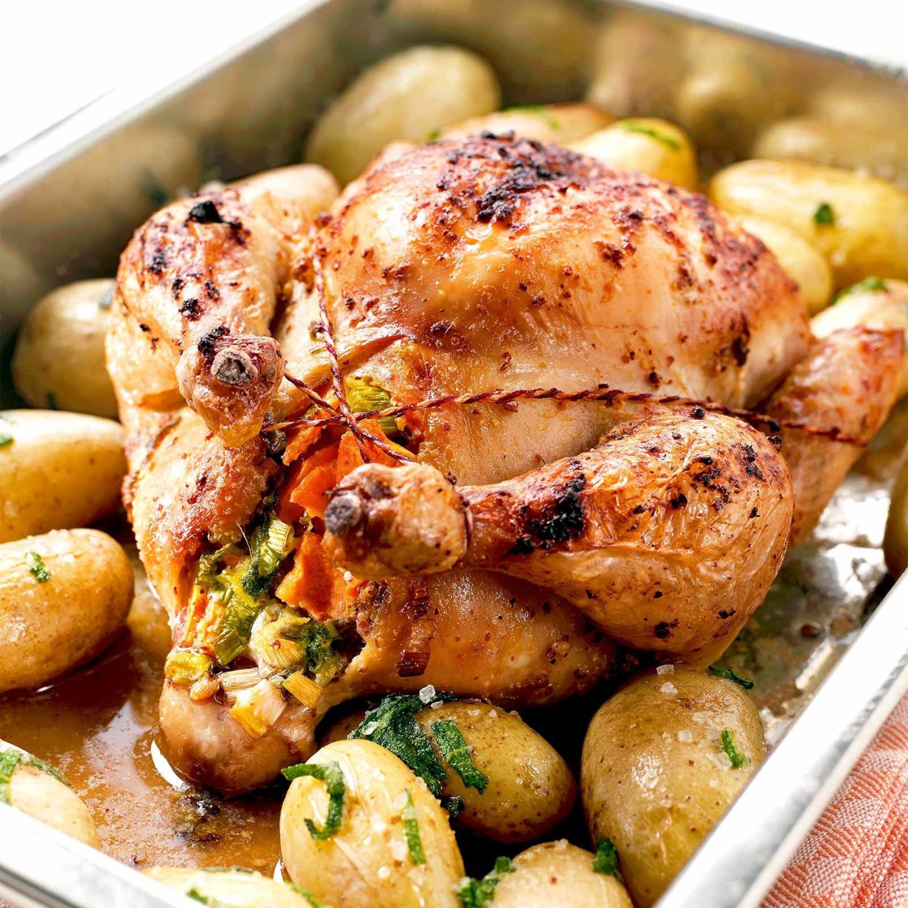 Poulet mit Gemüse