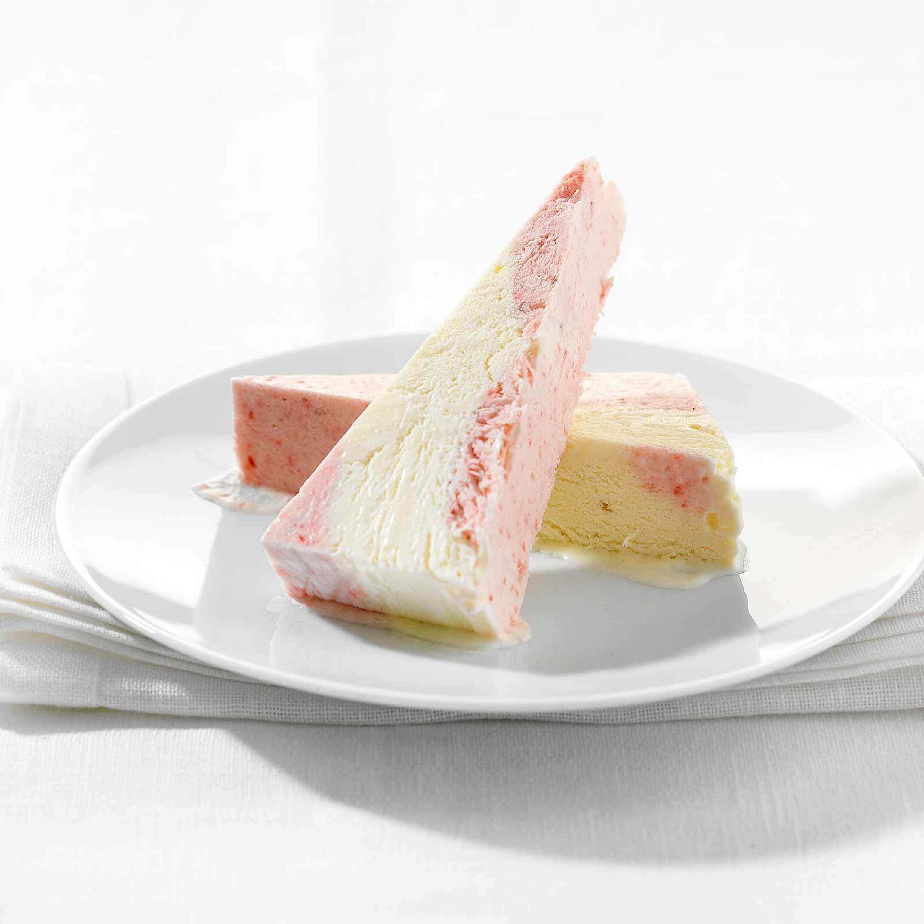 Parfait fraise-wasabi