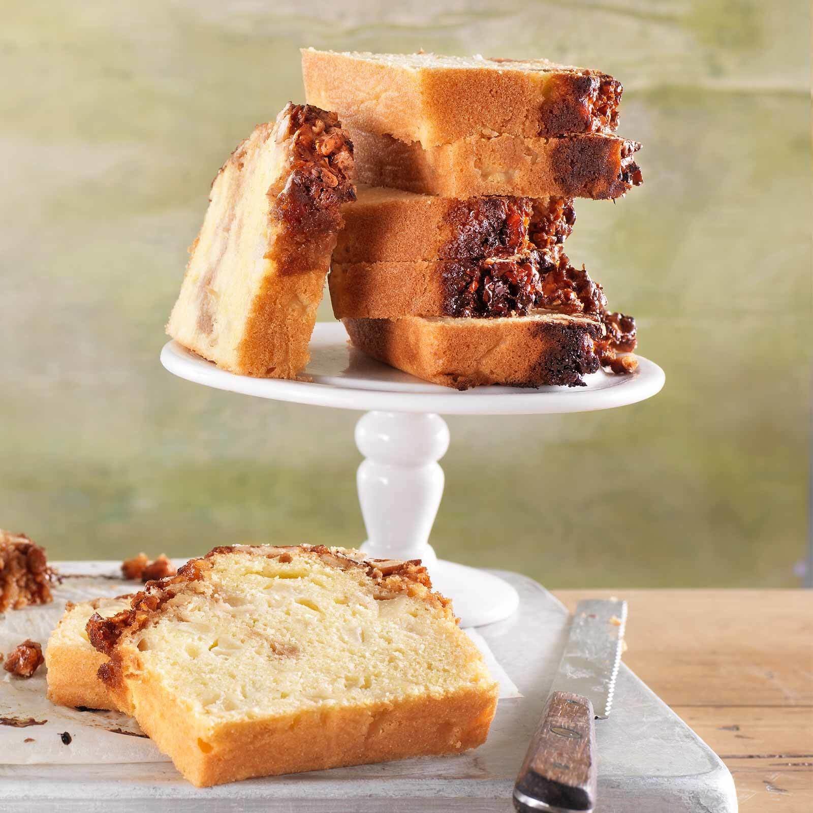 Baumnusscake mit Birnel