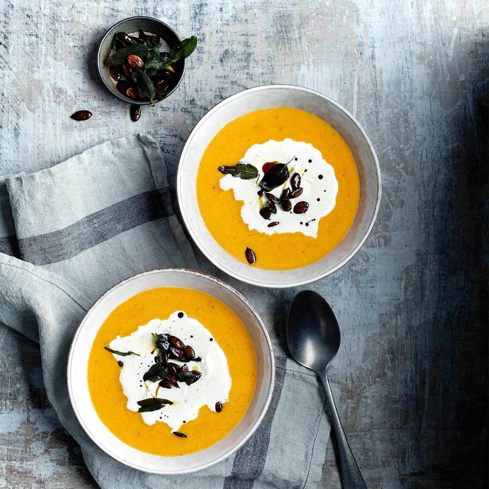 Kürbissuppe
