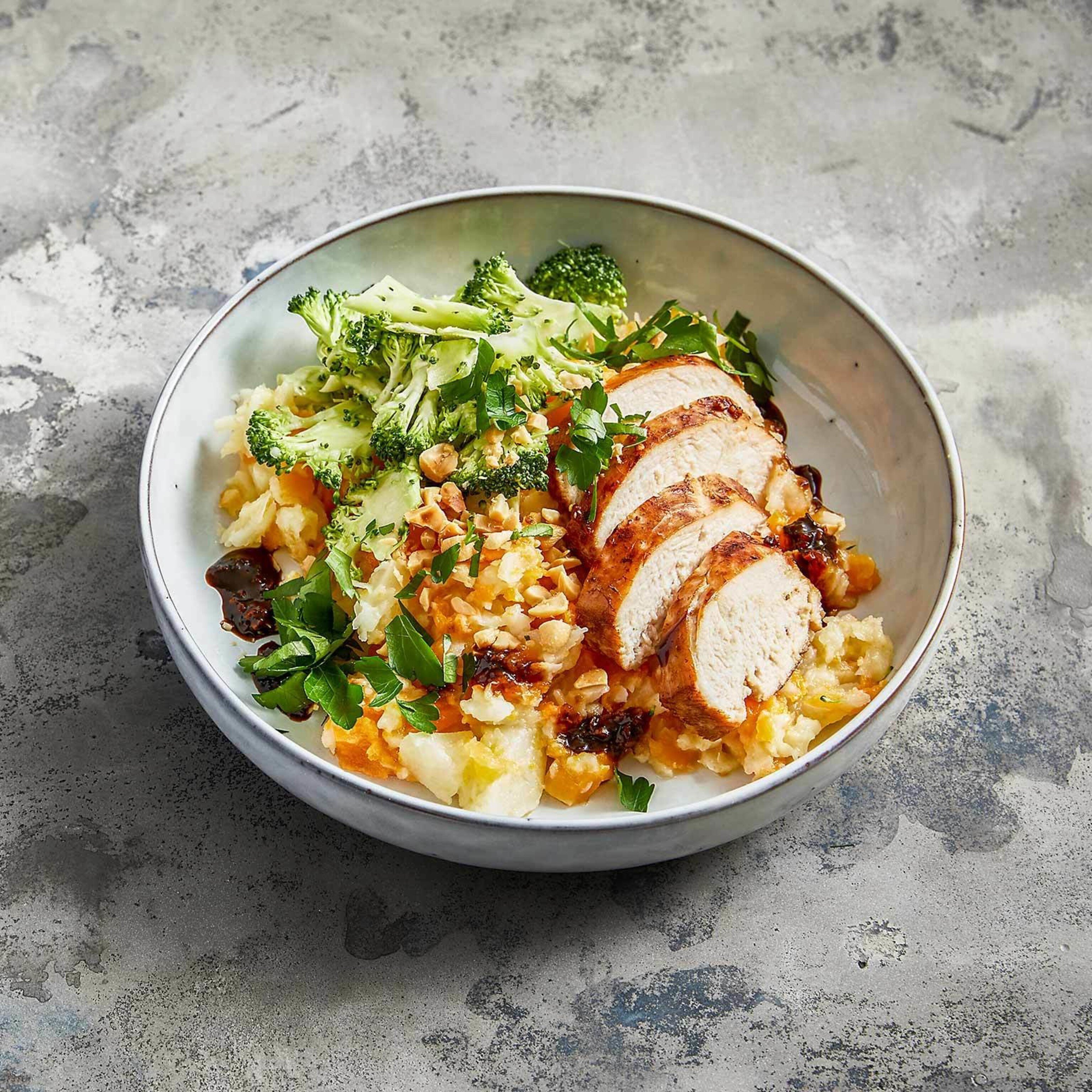 Teriyaki-Low-Carb-Bowl