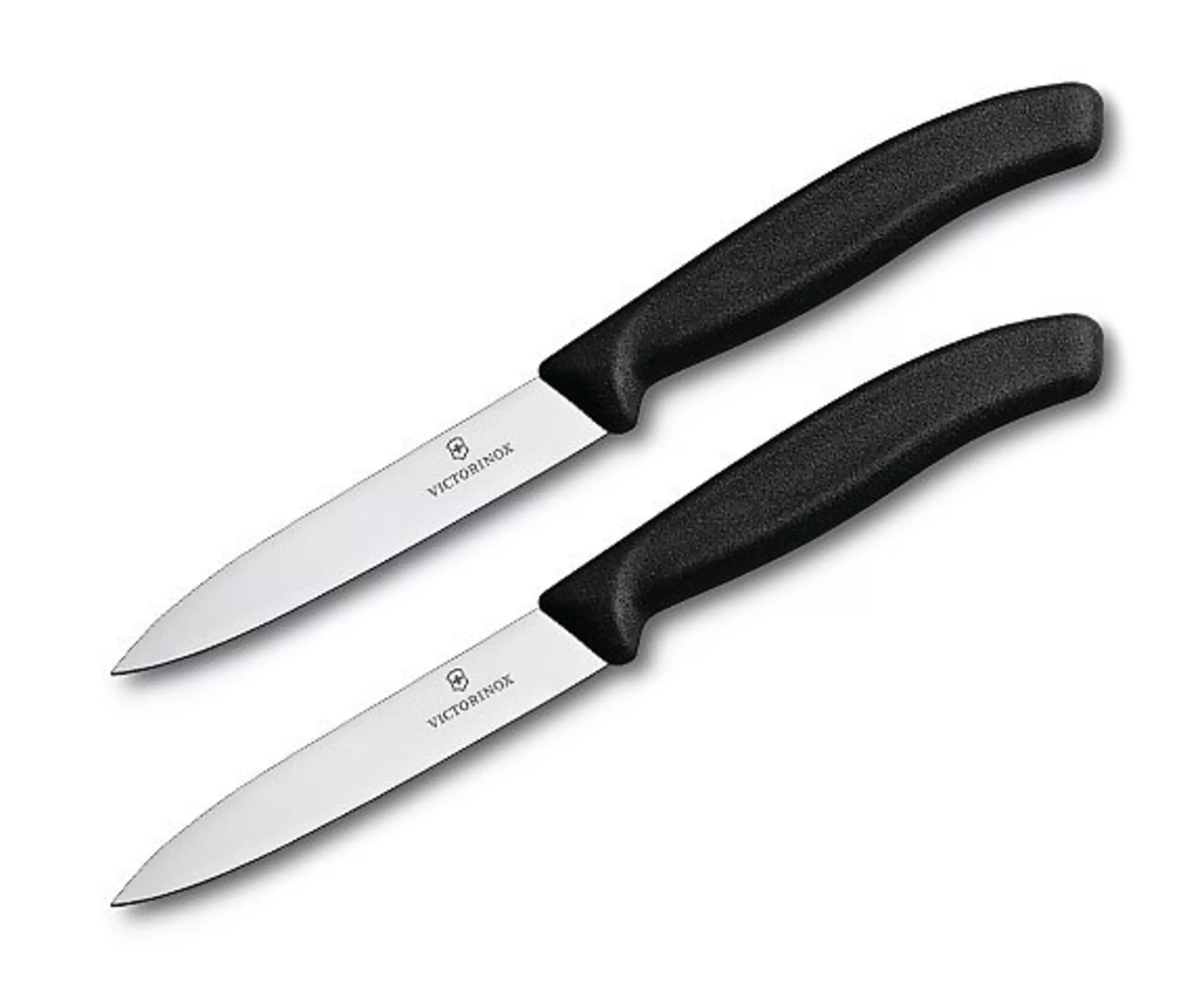 Couteau Victorinox Swiss Classic - couteau à tomates 11 cm avec bout rond | manche rouge