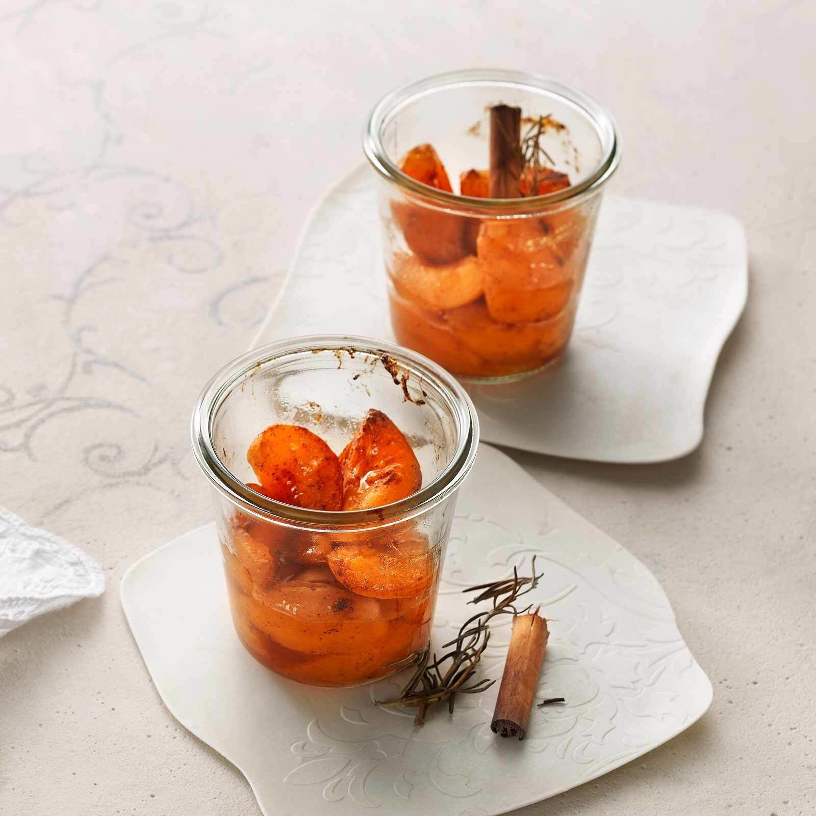 Abricots gratinés