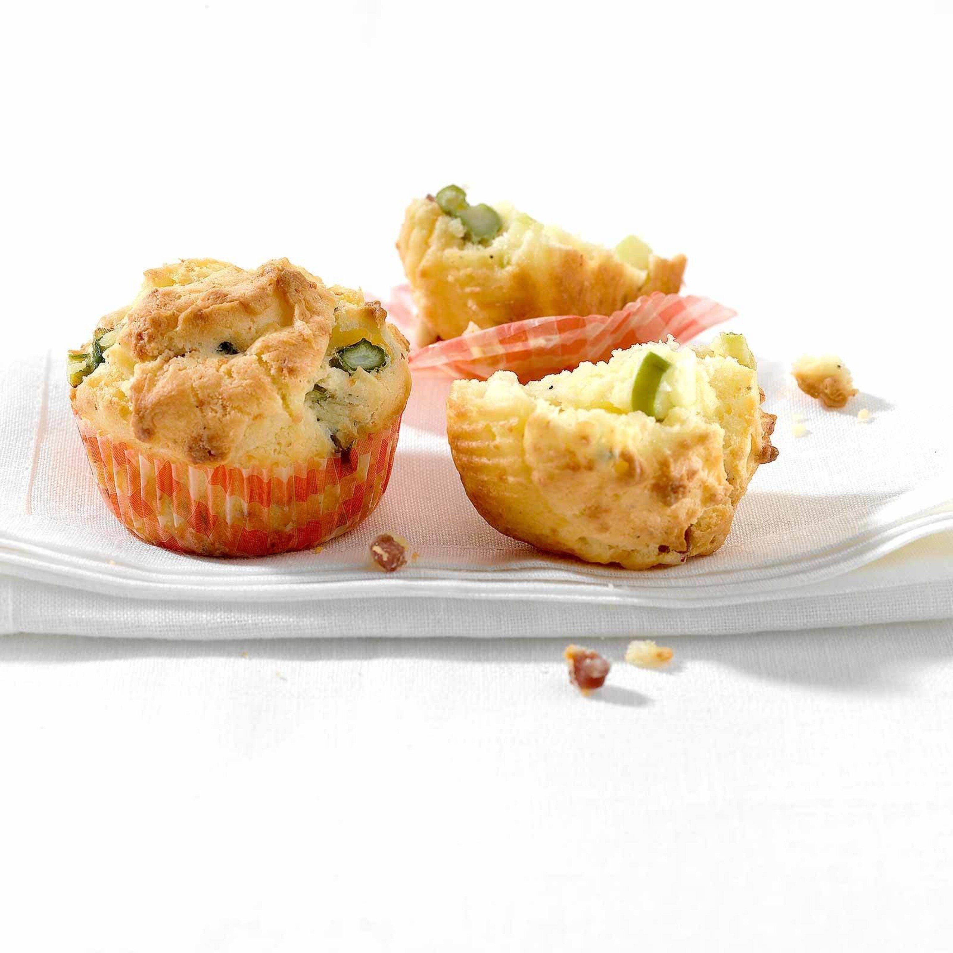 Muffins jambon-asperges