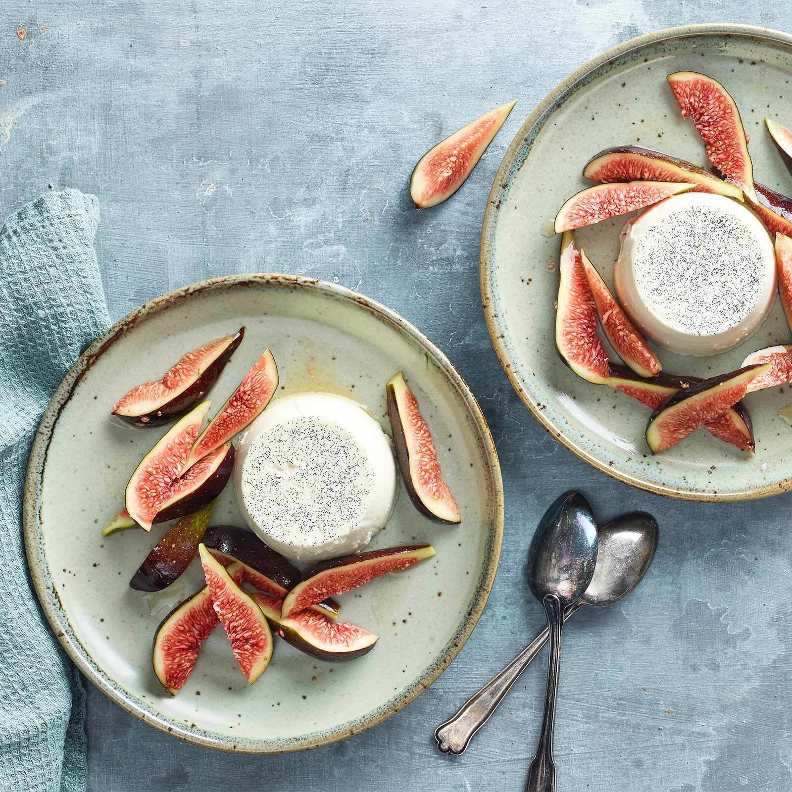 Panna cotta mit Amaretto