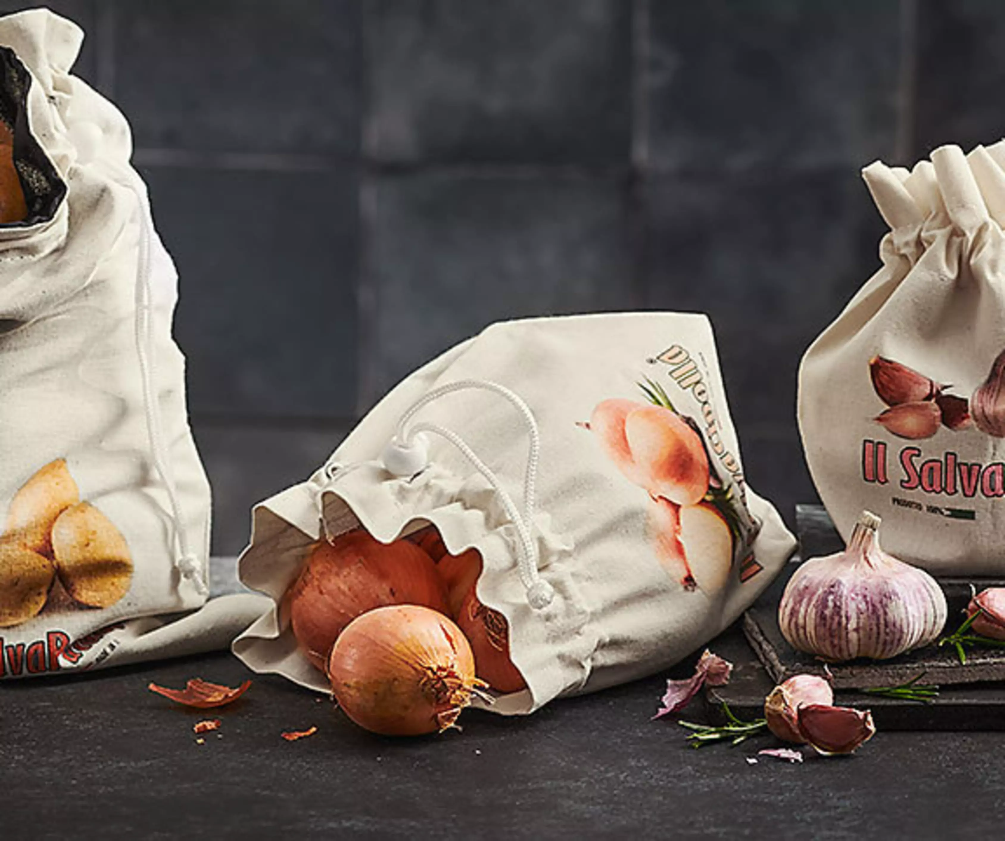 Sac de conservation, oignons, 23×20 cm Betty Bossi