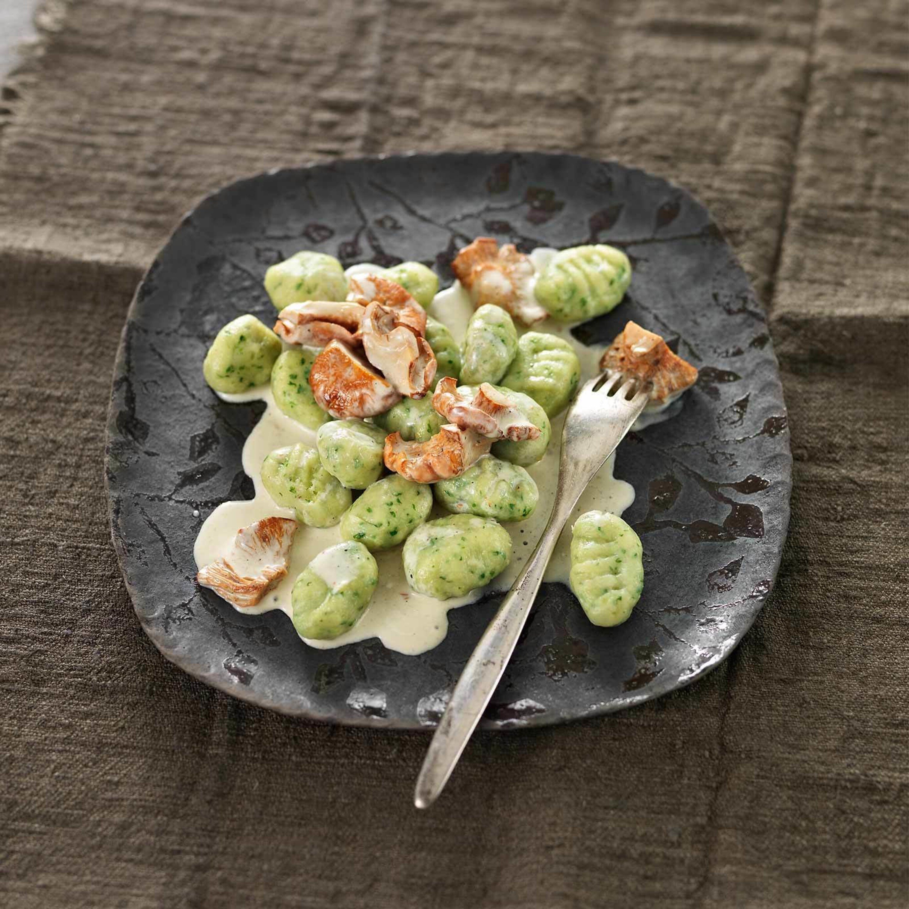 Gnocchi mit Eierschwämmen