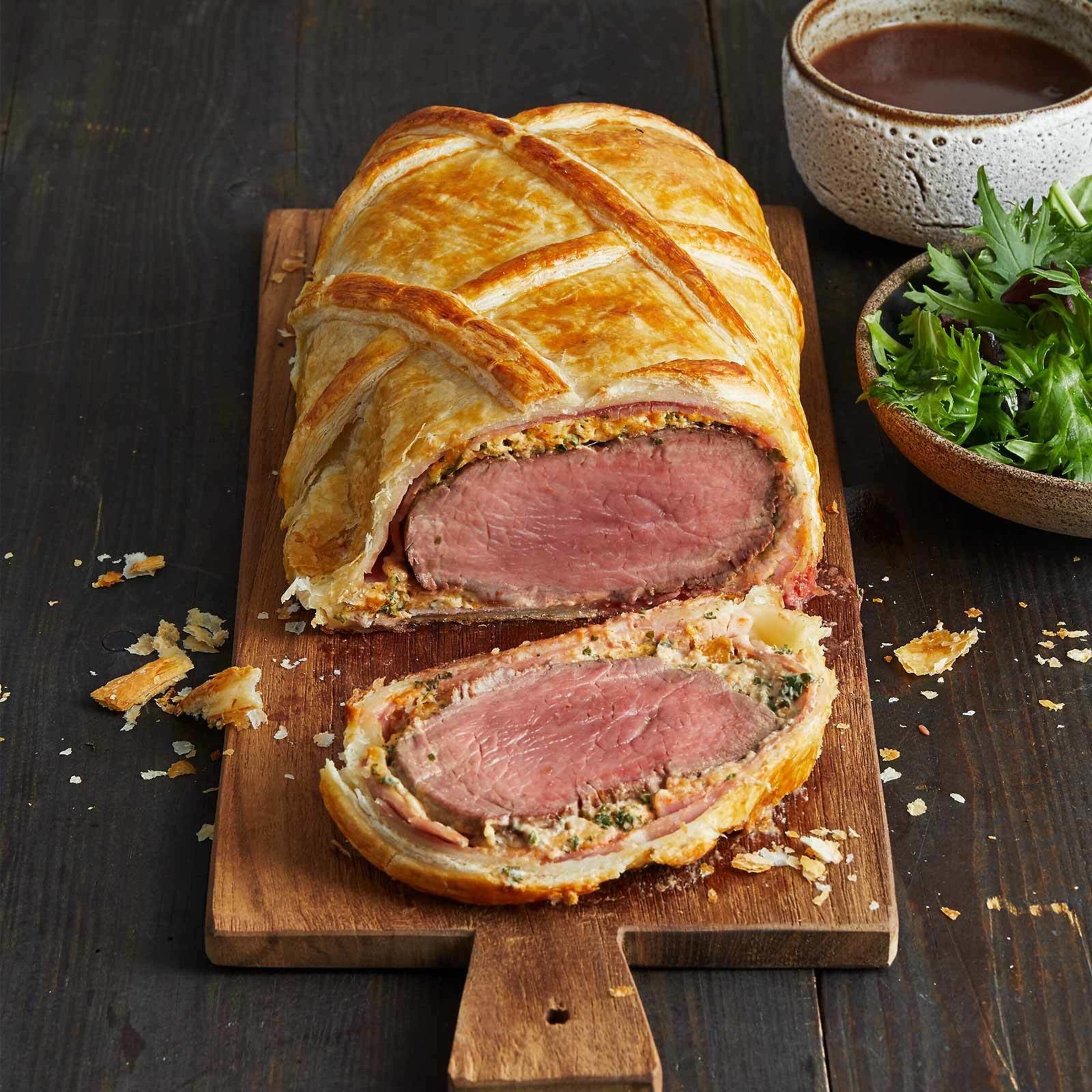 Filet en croûte au fromage frais
