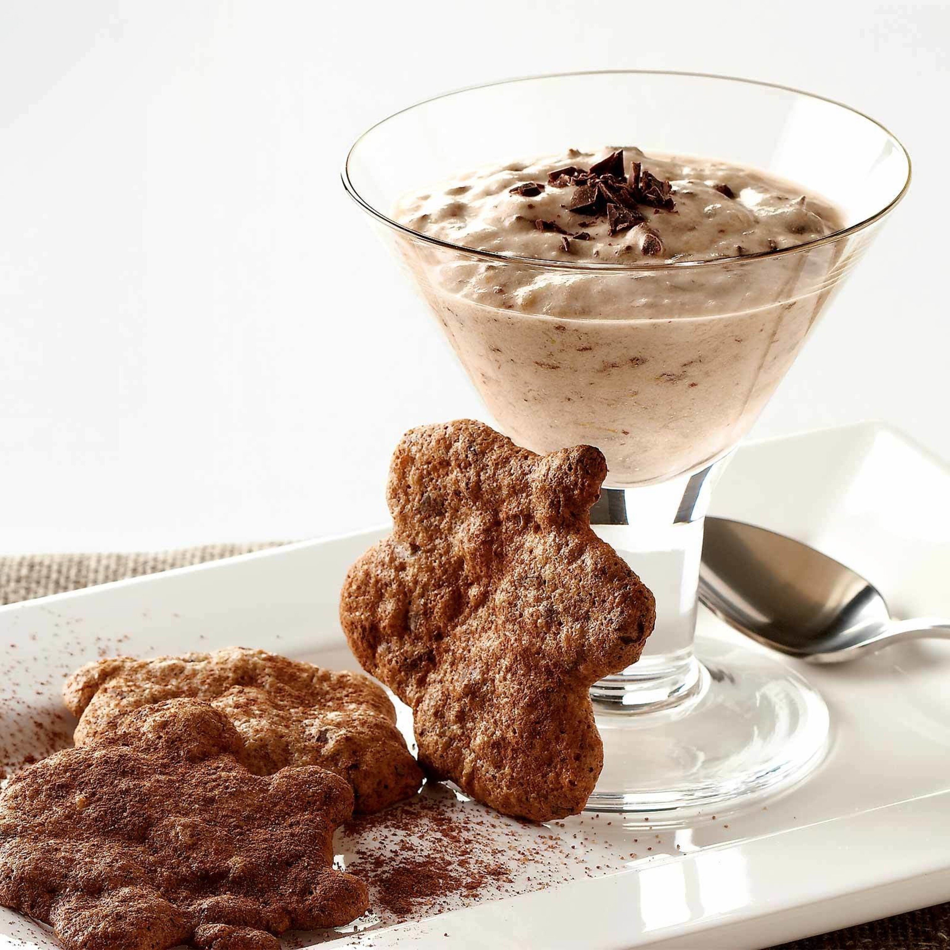 Bananencreme mit Choco-Chips