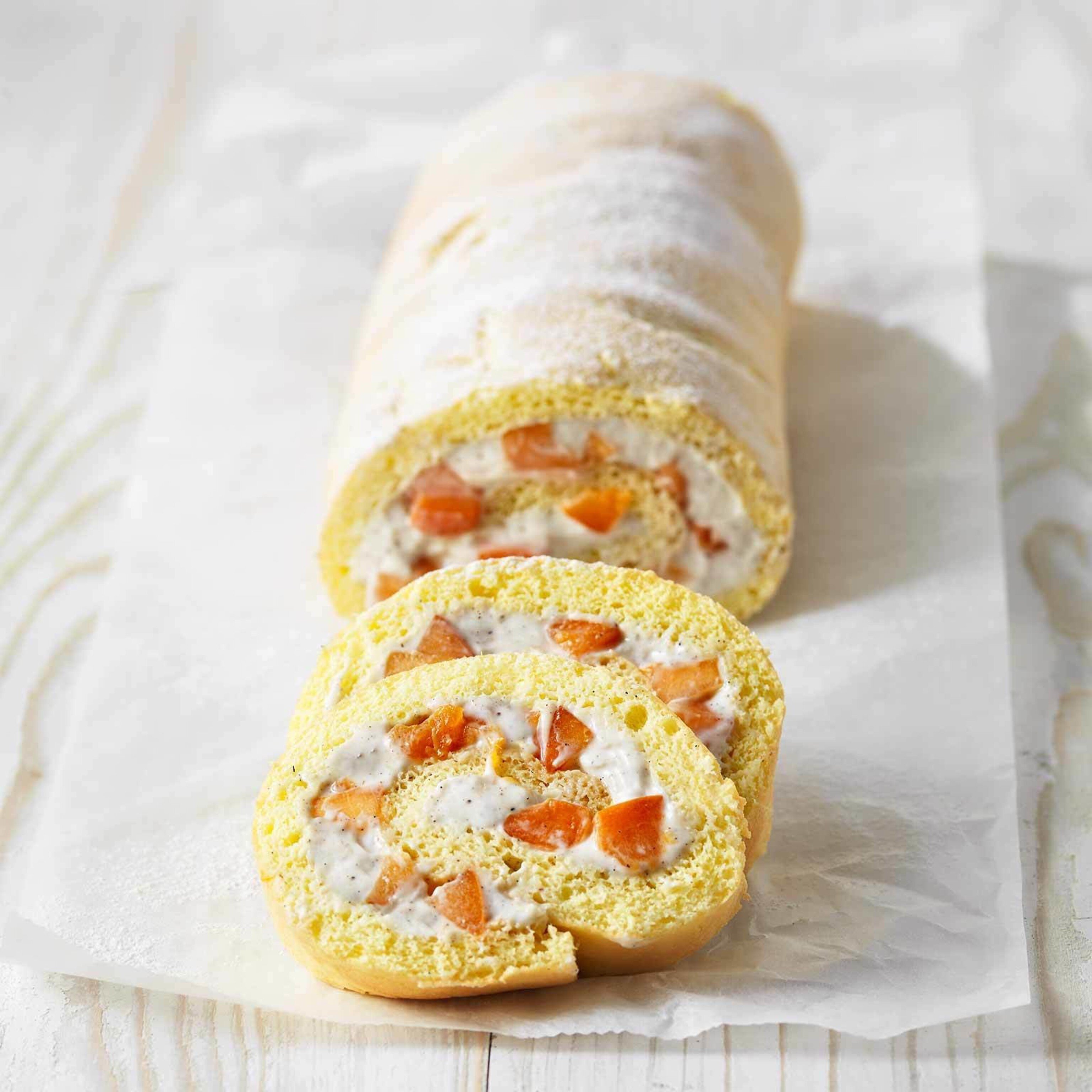 Aprikosenroulade