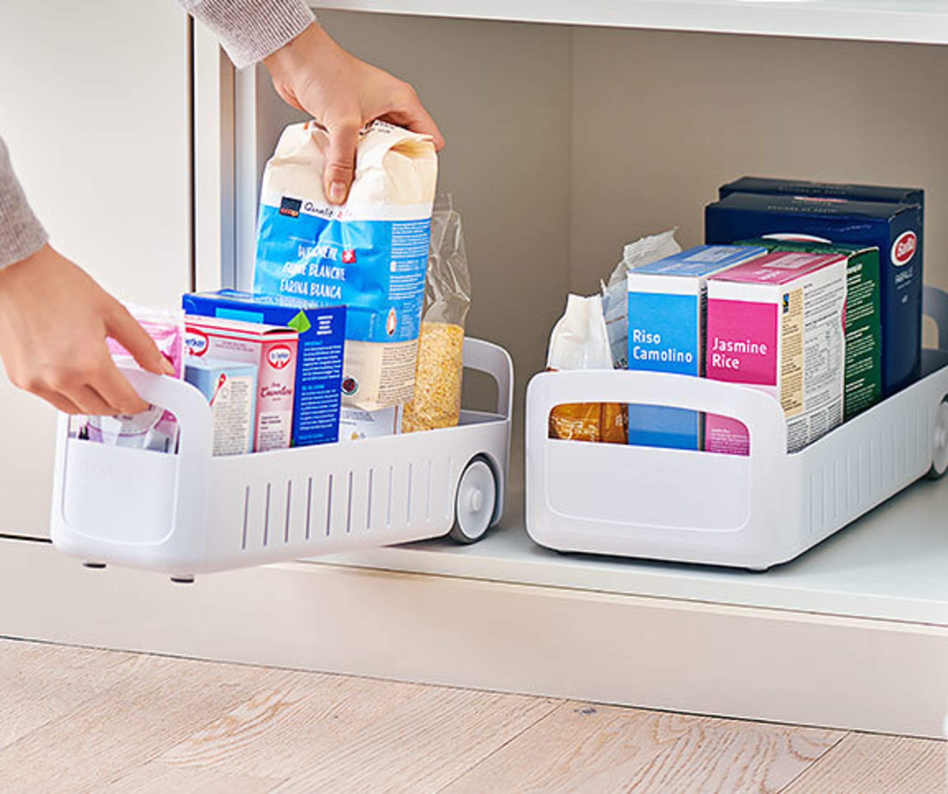 Schrank-Organizer mit Rollen - 2er-Set | Betty Bossi