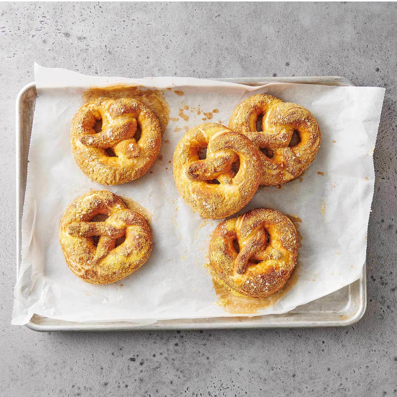 Mais-Laugen-Brezel