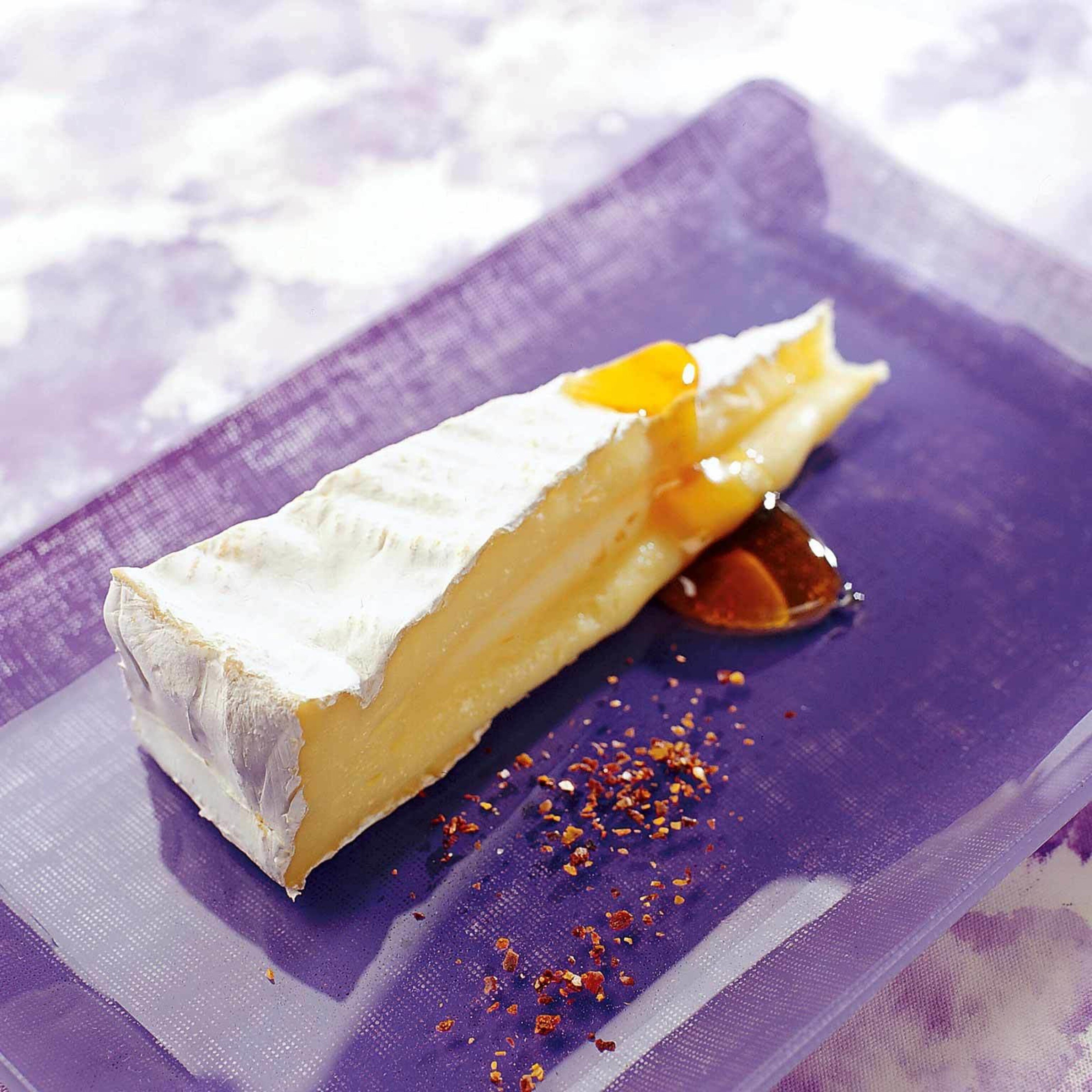 Brie mit Ahornsirup