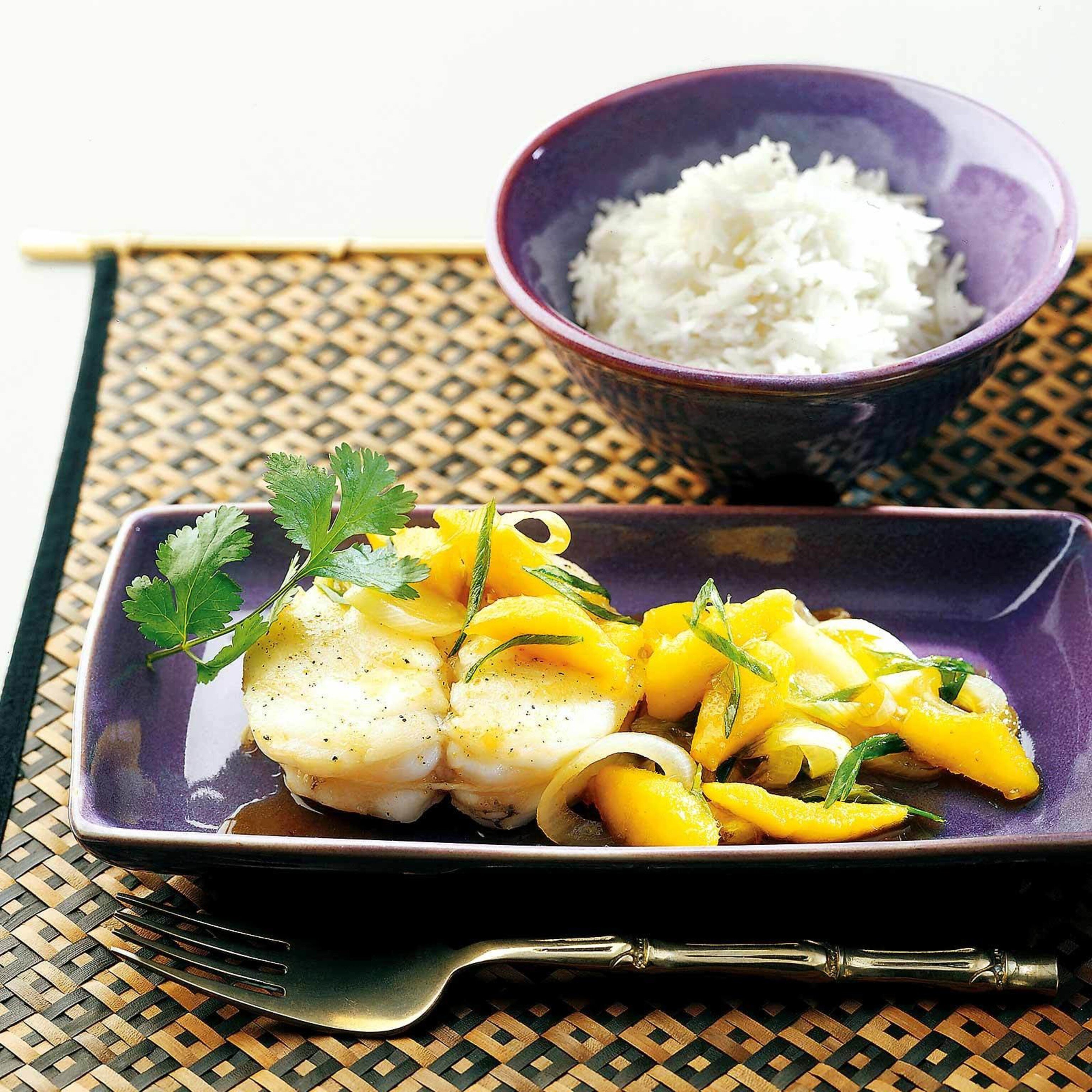 Seeteufel mit Mango