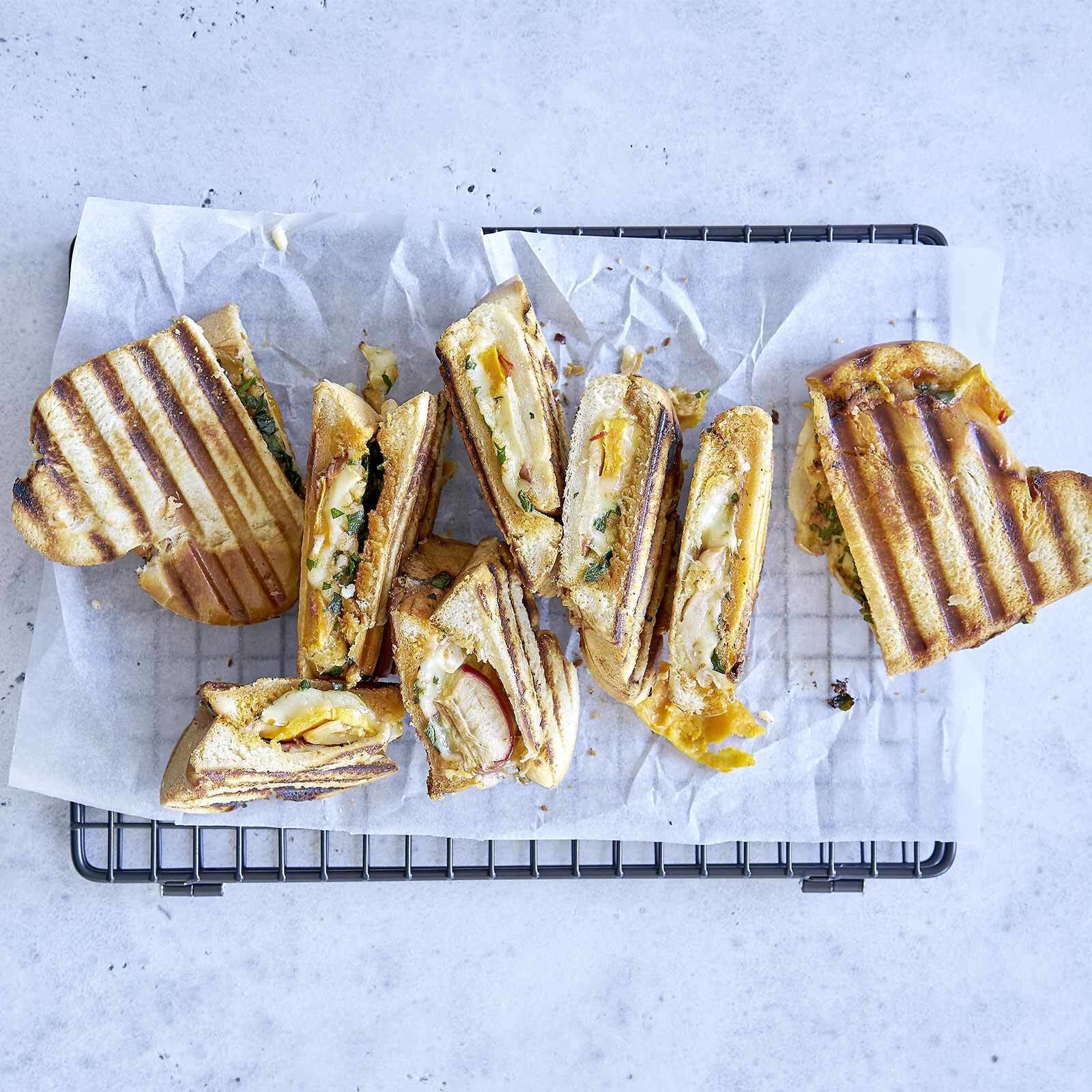 Grilled Cheese Zopf-Sandwich