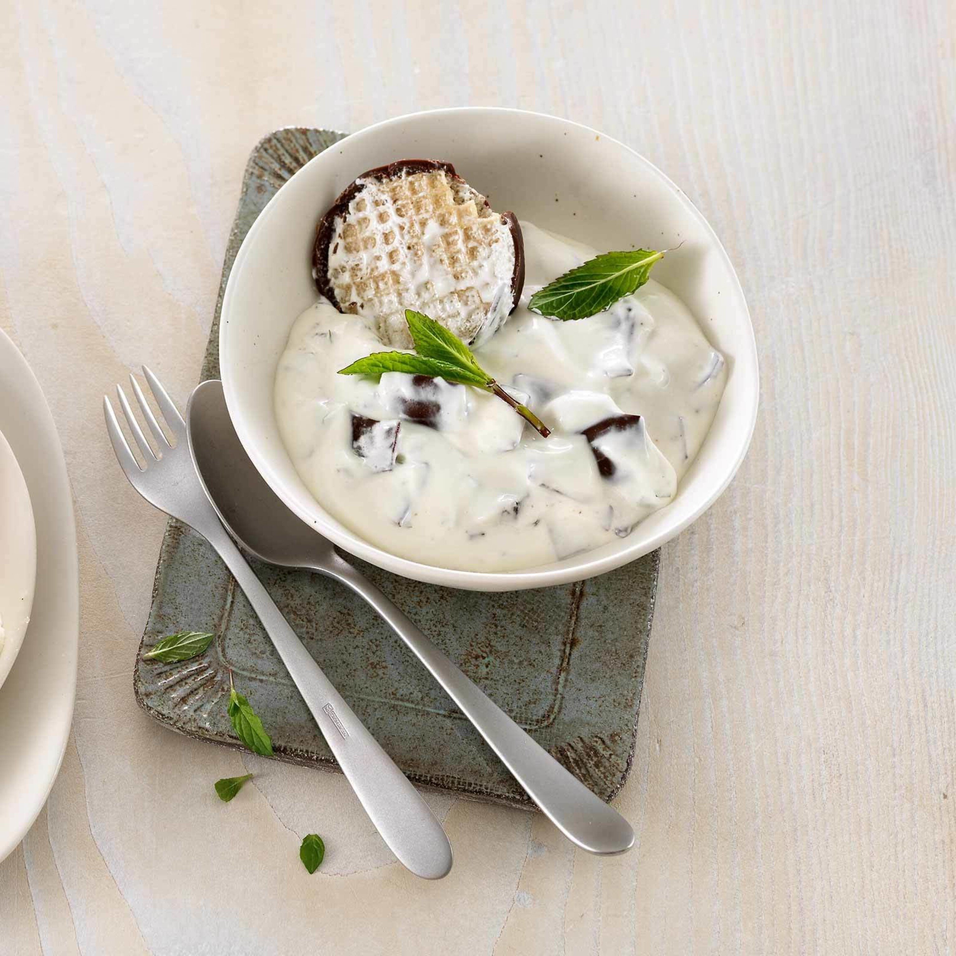 Crème aux têtes choco