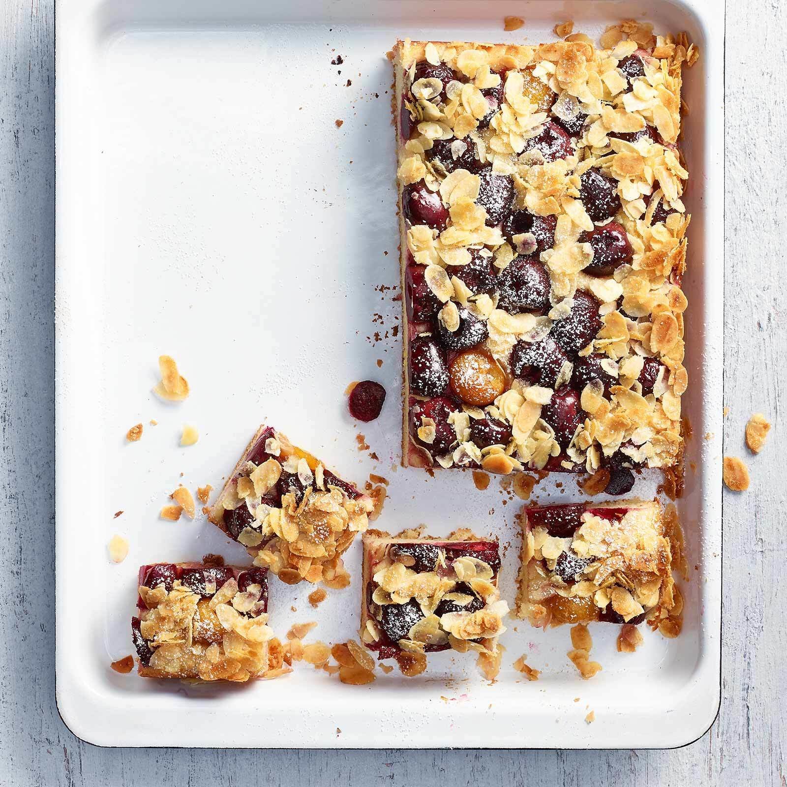 Crumble aux cerises