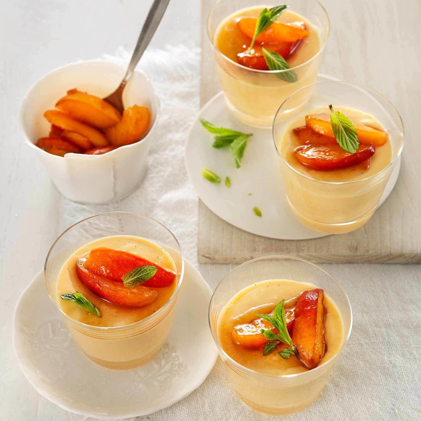 Mousse aux abricots