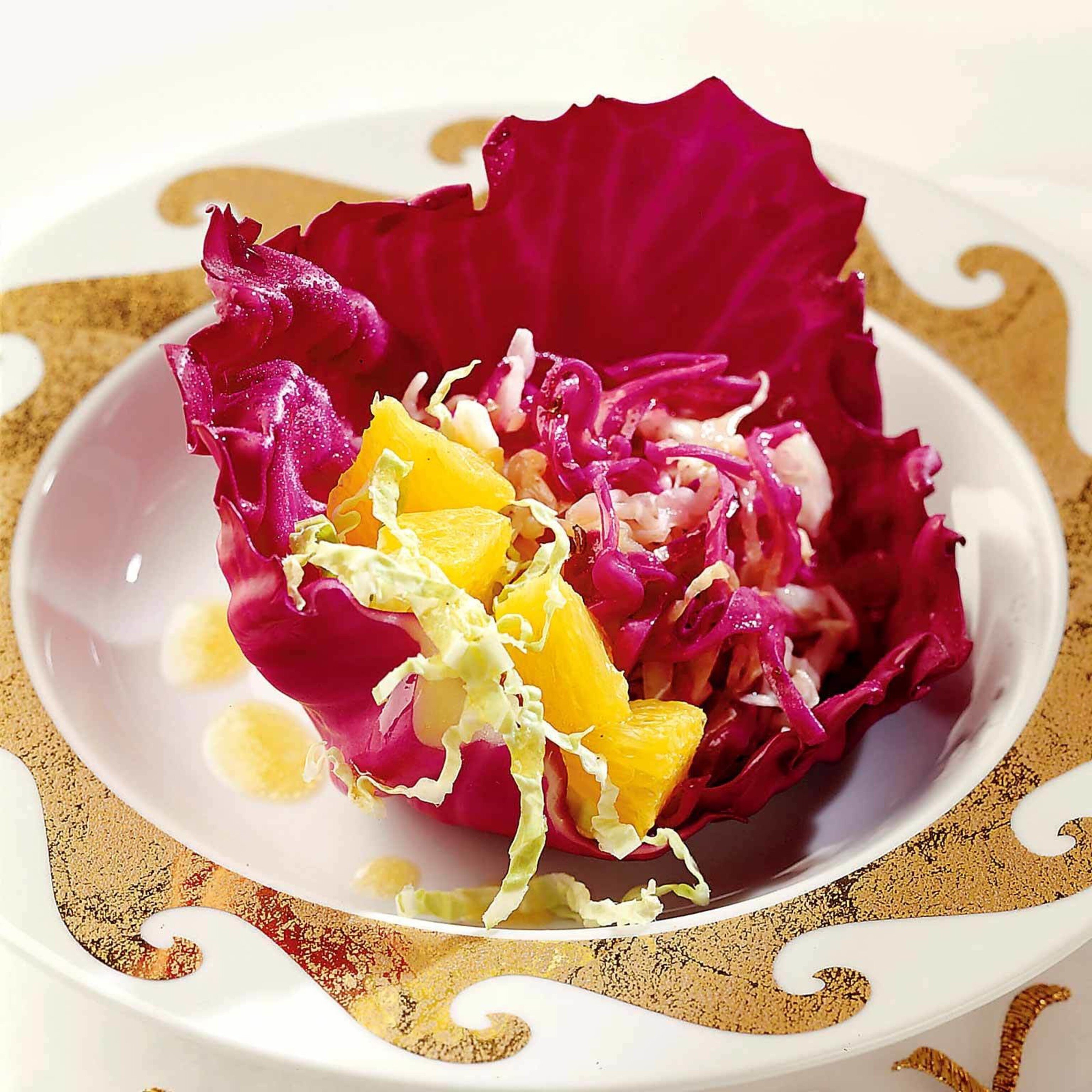 Dreifarbiger Salat