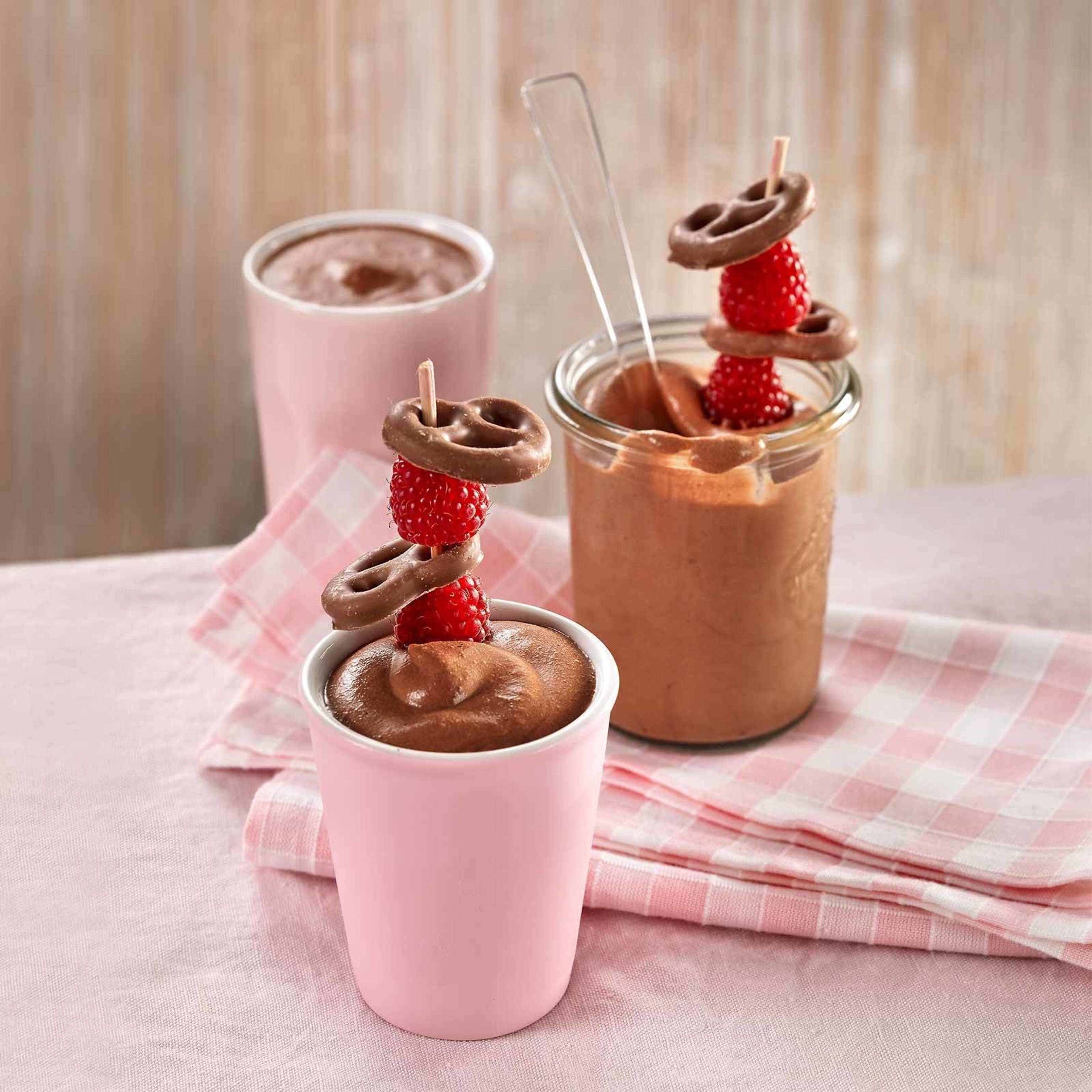 Crème aérienne au chocolat