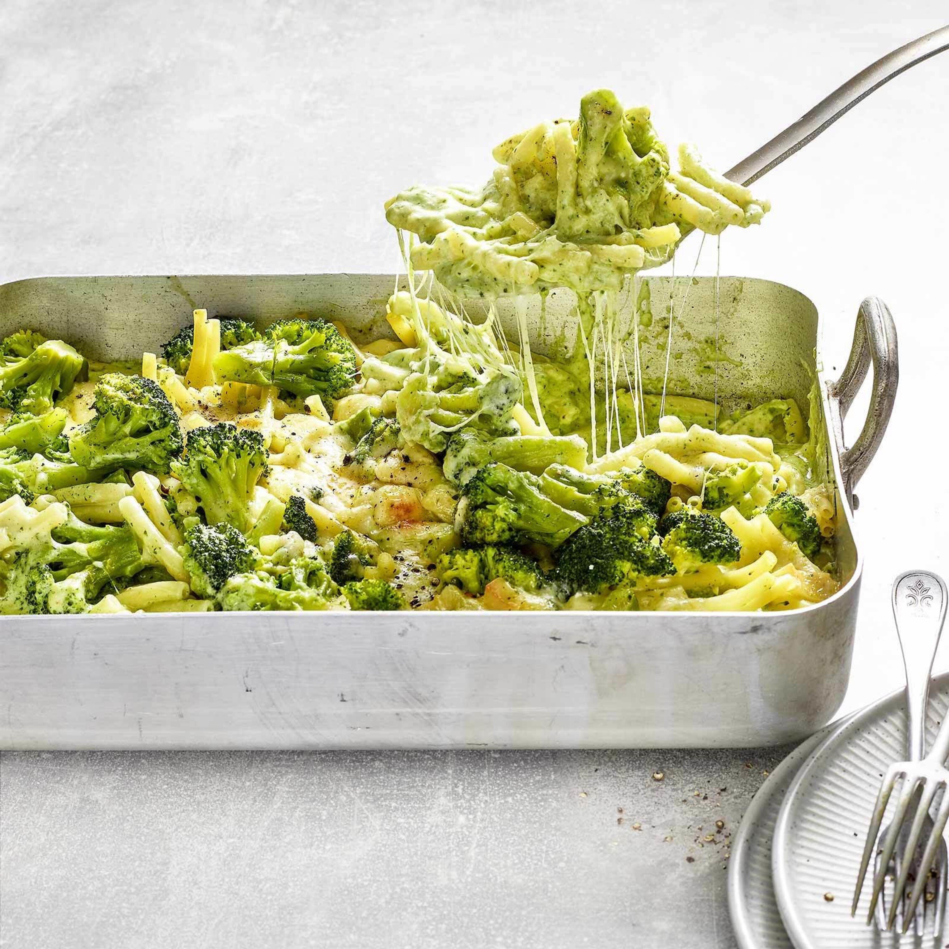 Green Mac and Cheese