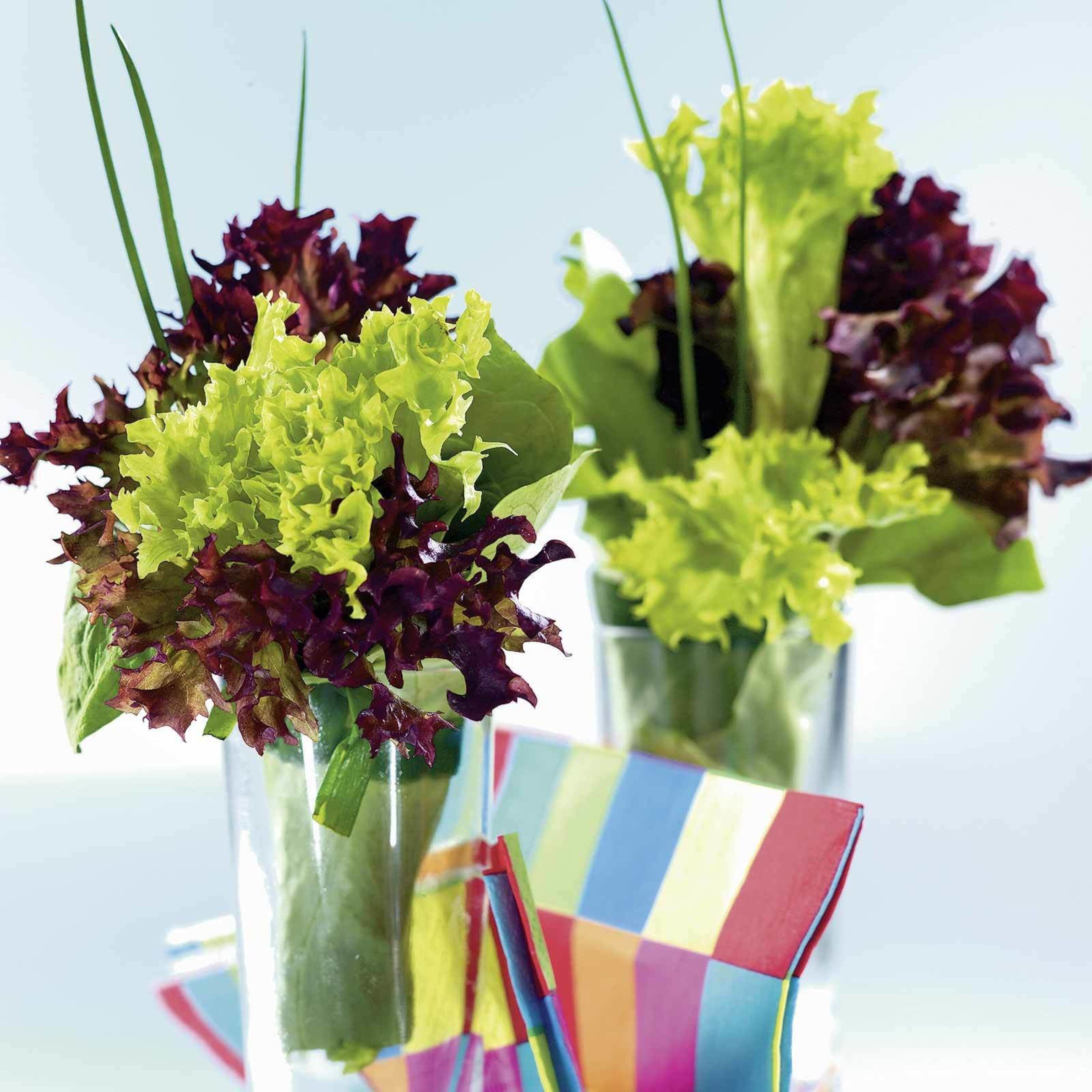 Petits bouquets de salade