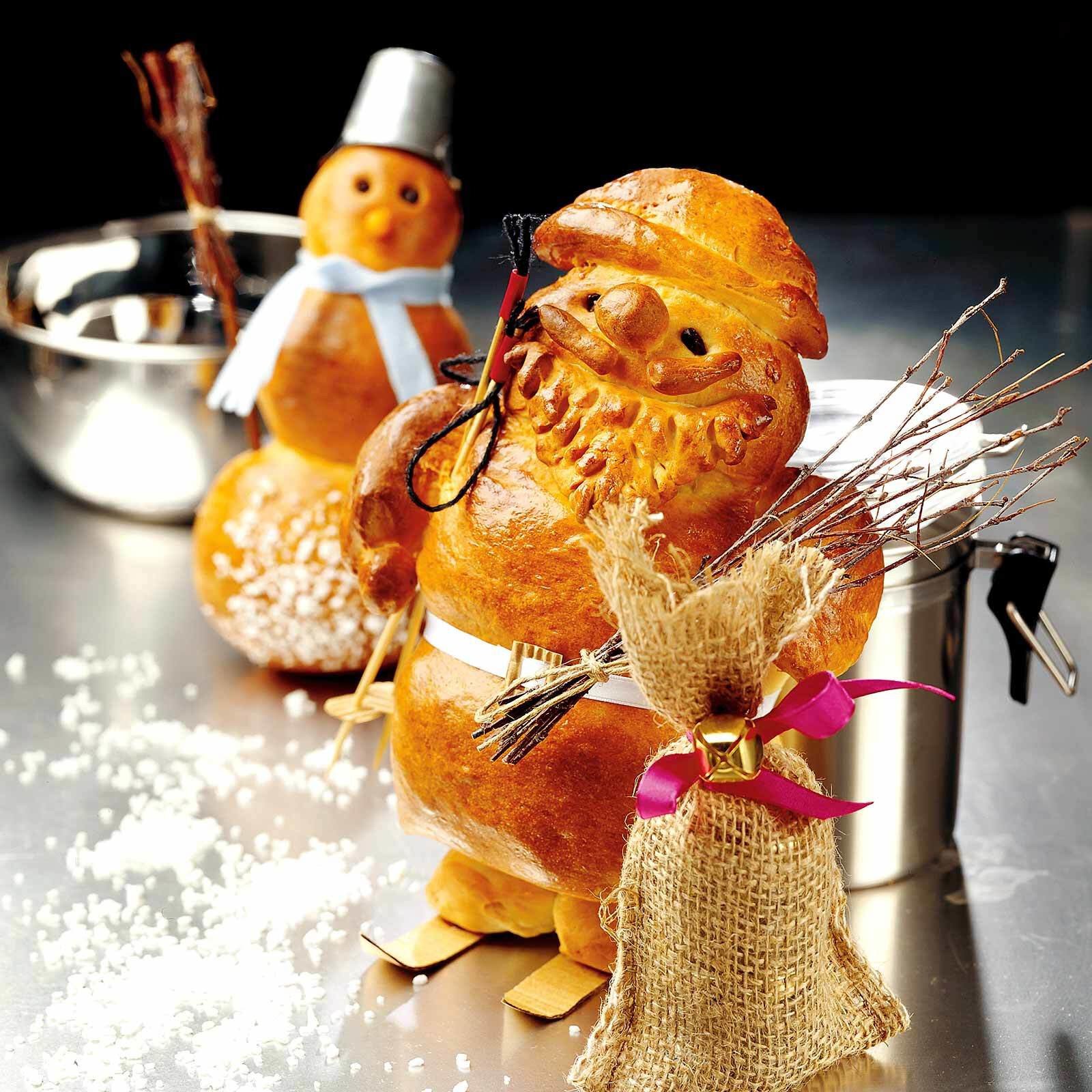 Samichlaus und Schneemann