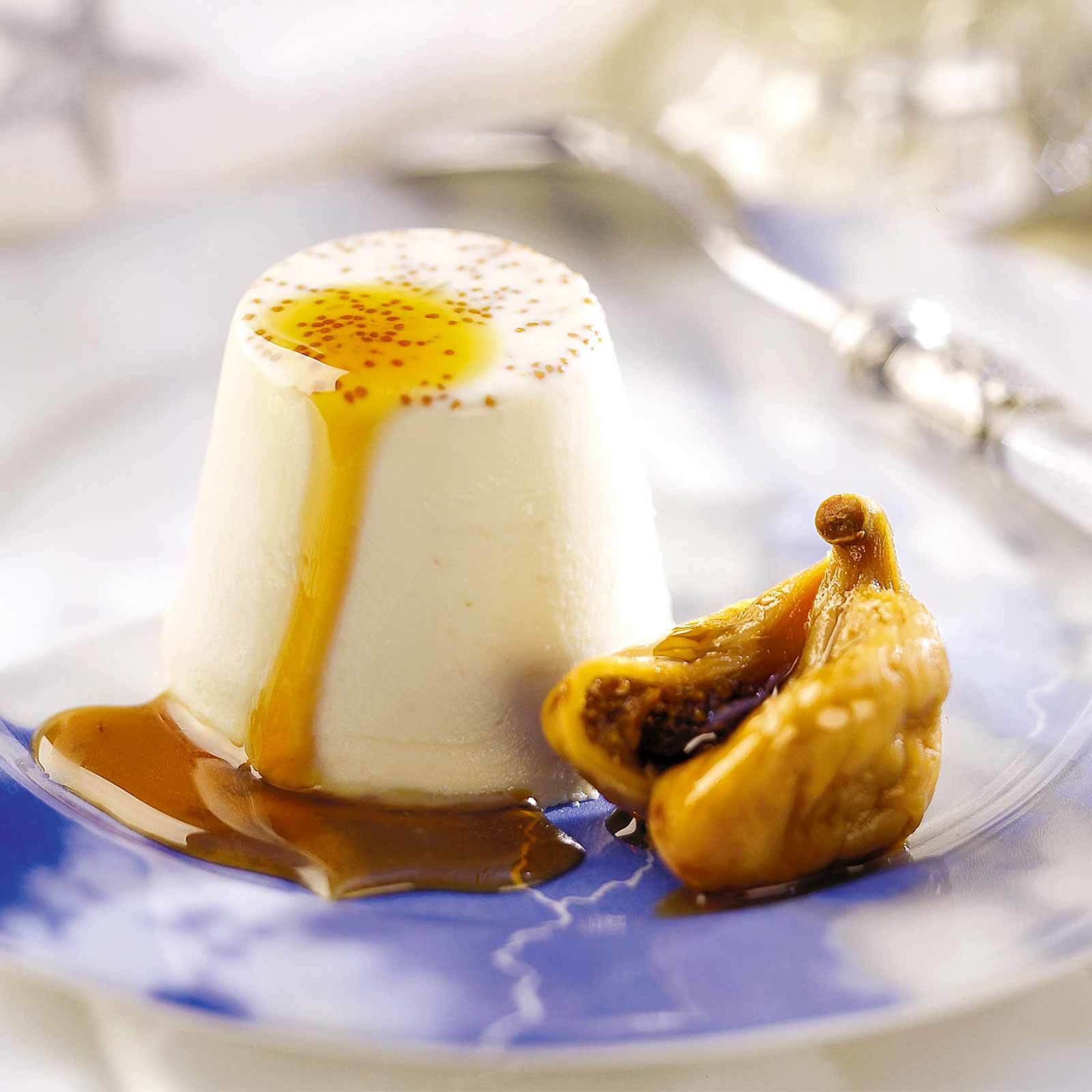 Panna cotta aux figues