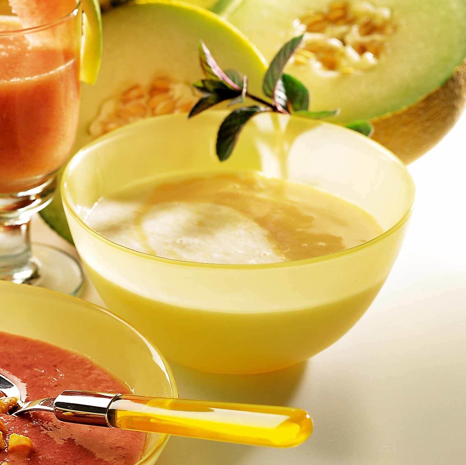 Aprikosen-Melonen-Creme