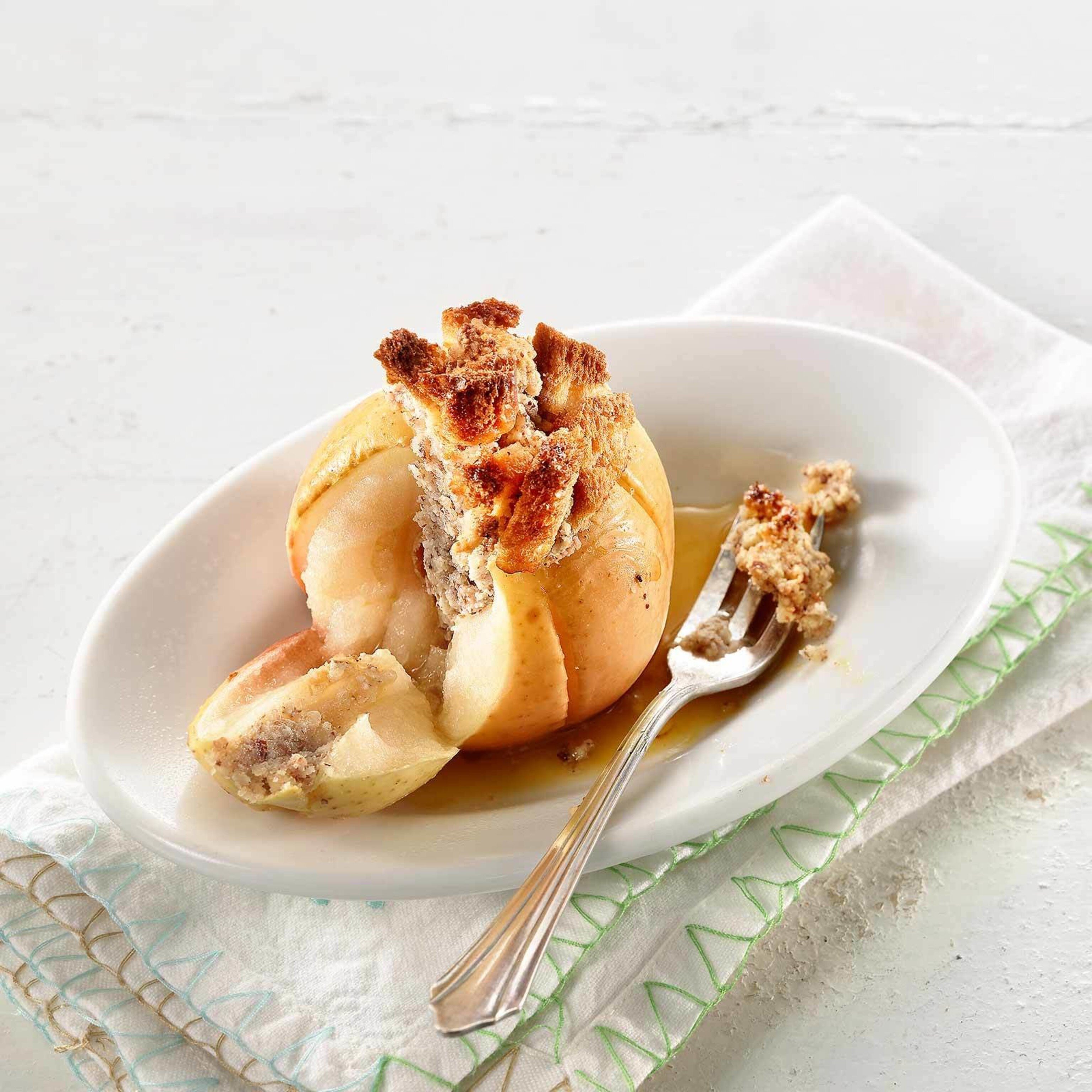 Gefüllter Ofenapfel