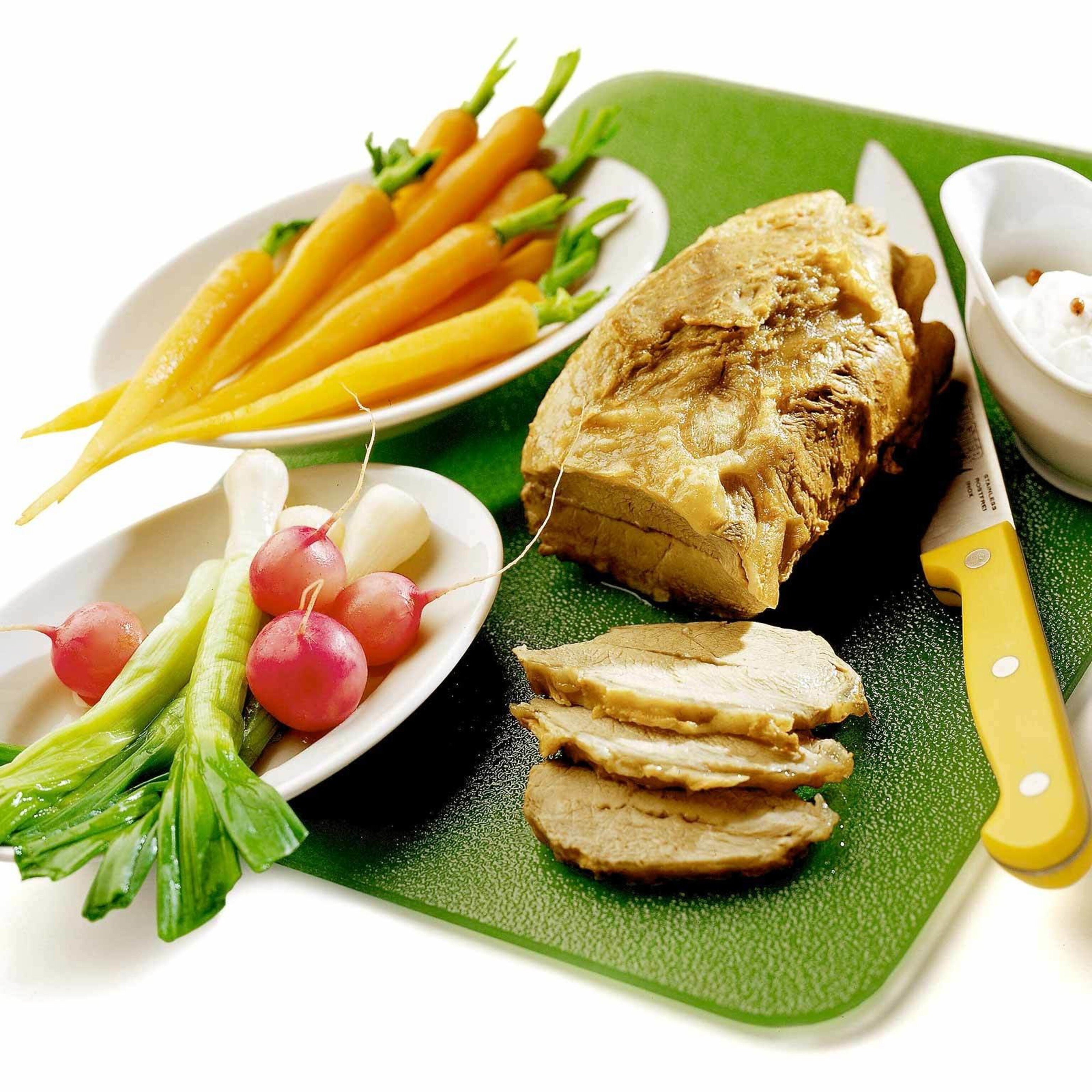 Bouilli de veau aux légumes