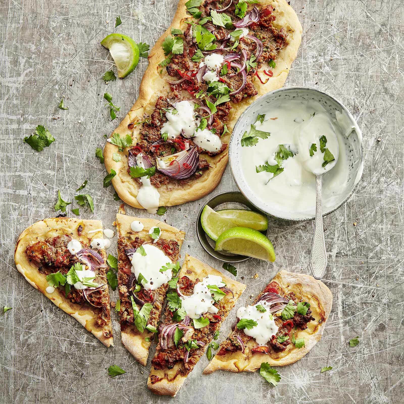 Lahmacun (pizza turque)